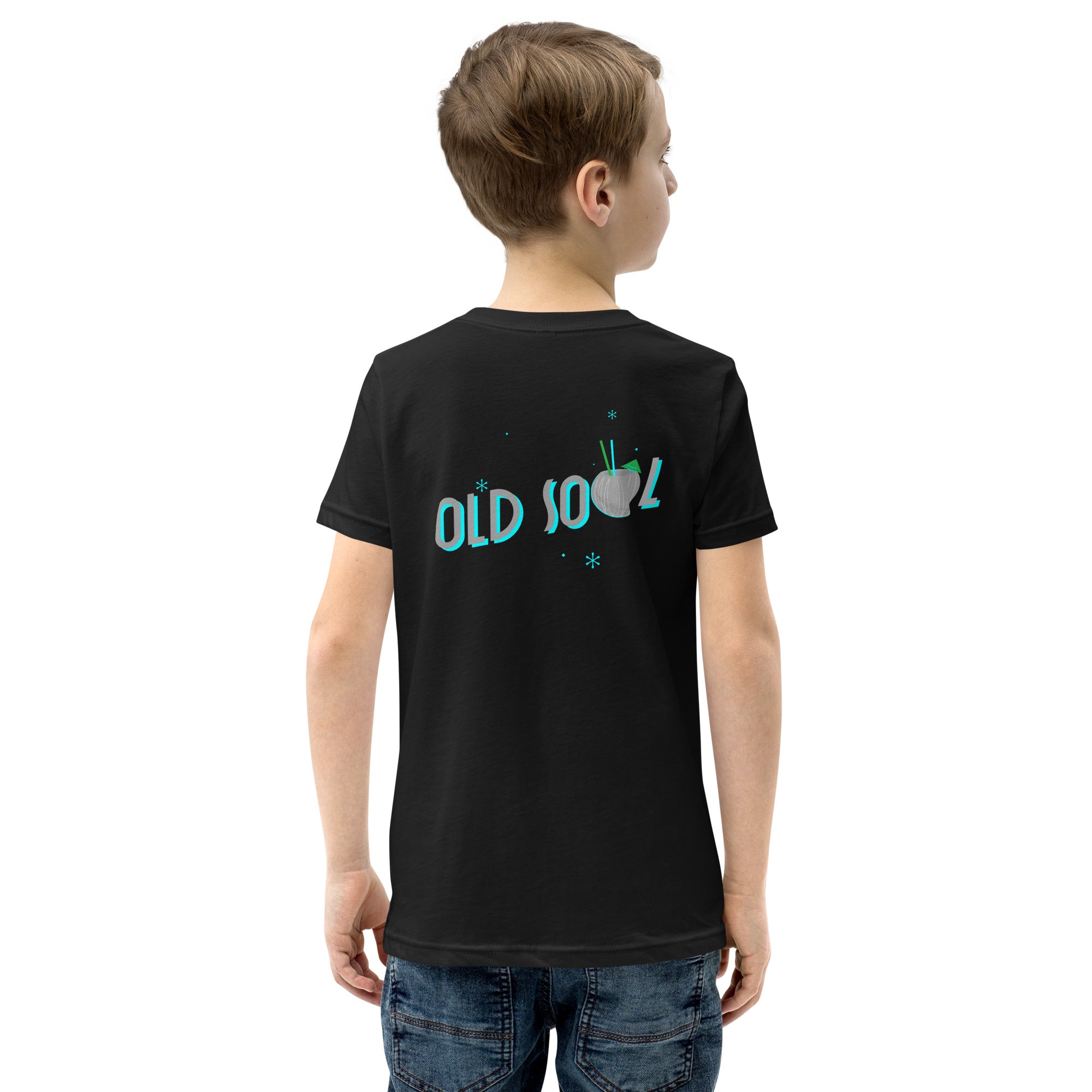 Old Soul - Youth Short Sleeve T-Shirt (back print)