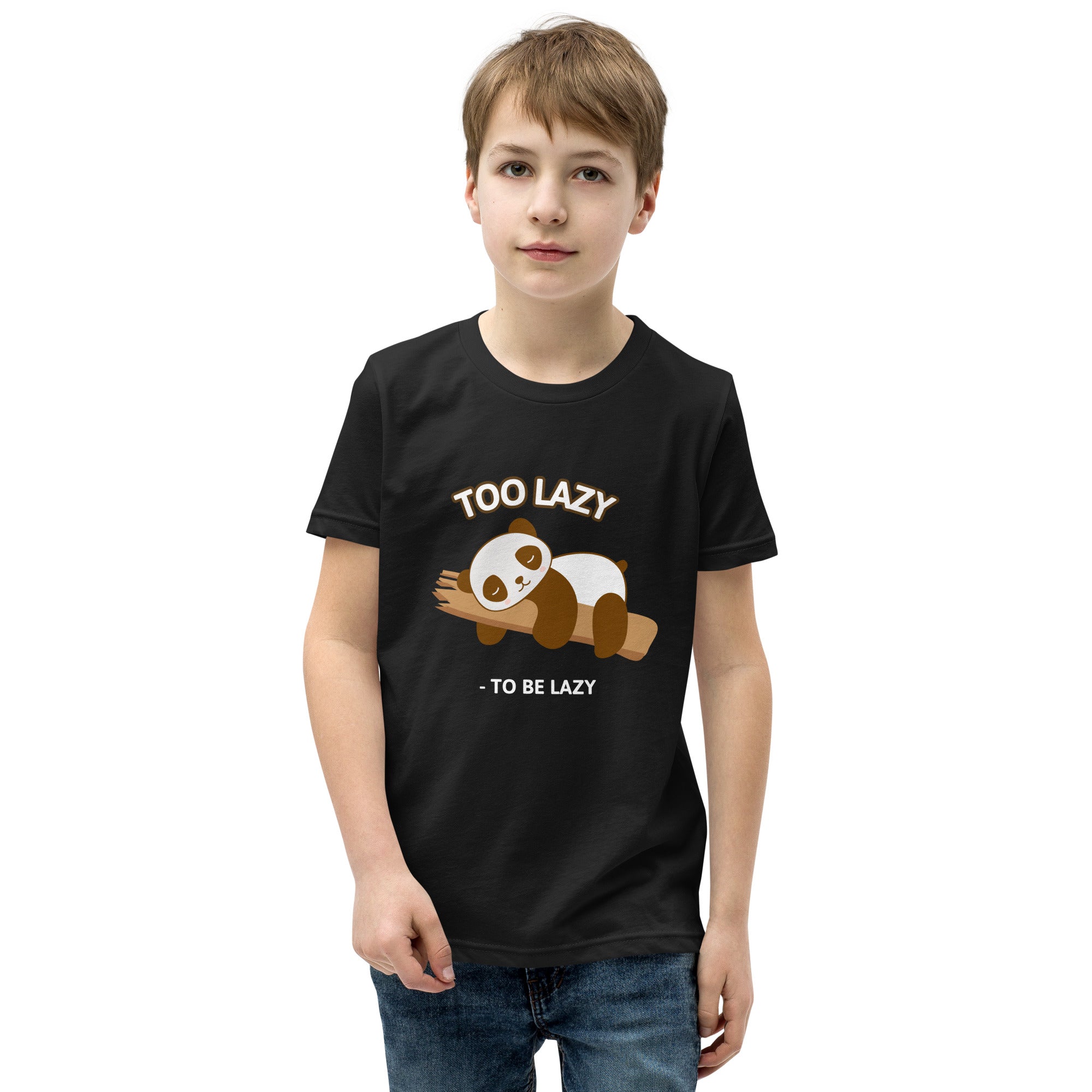 Too lazy to be lazy - Youth Short Sleeve T-Shirt