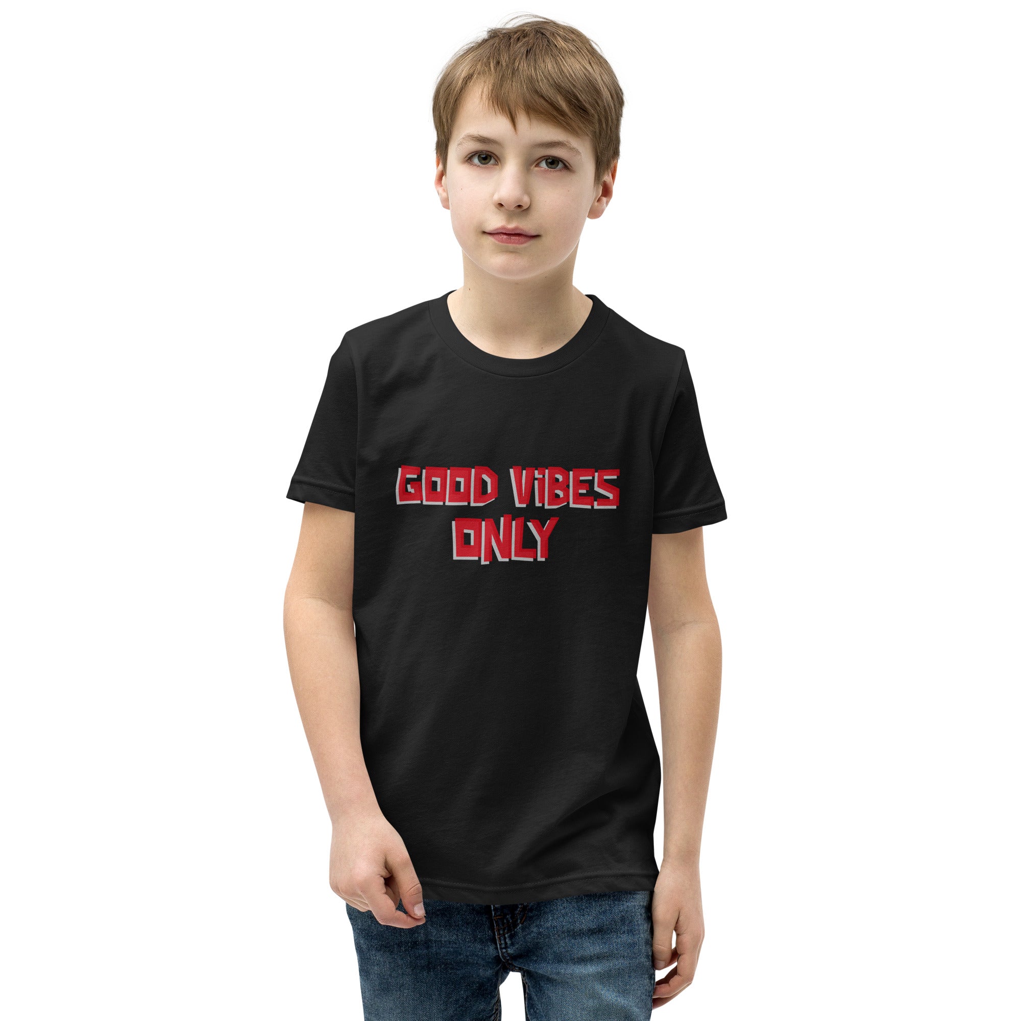 Good vibes only - Youth Short Sleeve T-Shirt