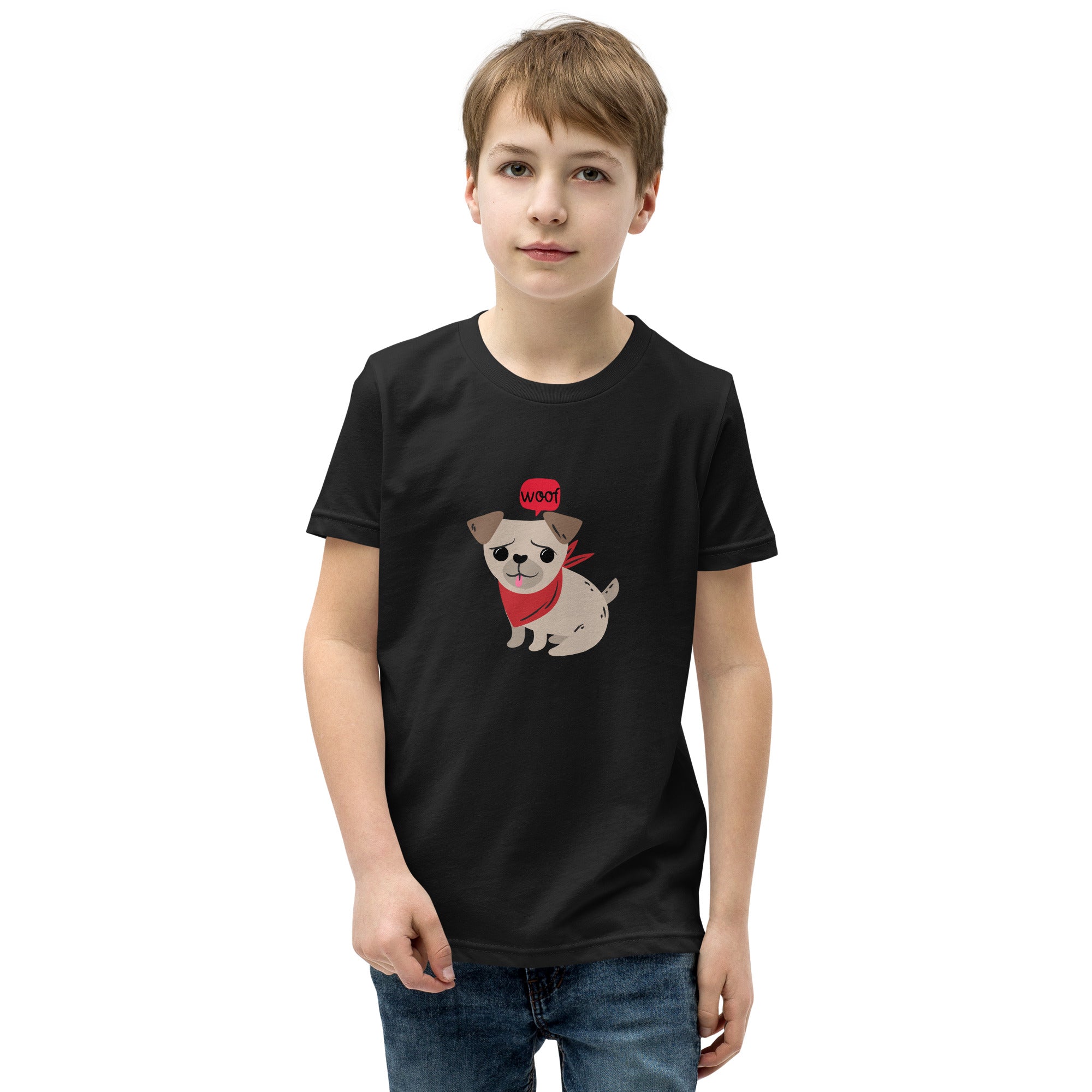 Woof V2 -Youth Short Sleeve T-Shirt