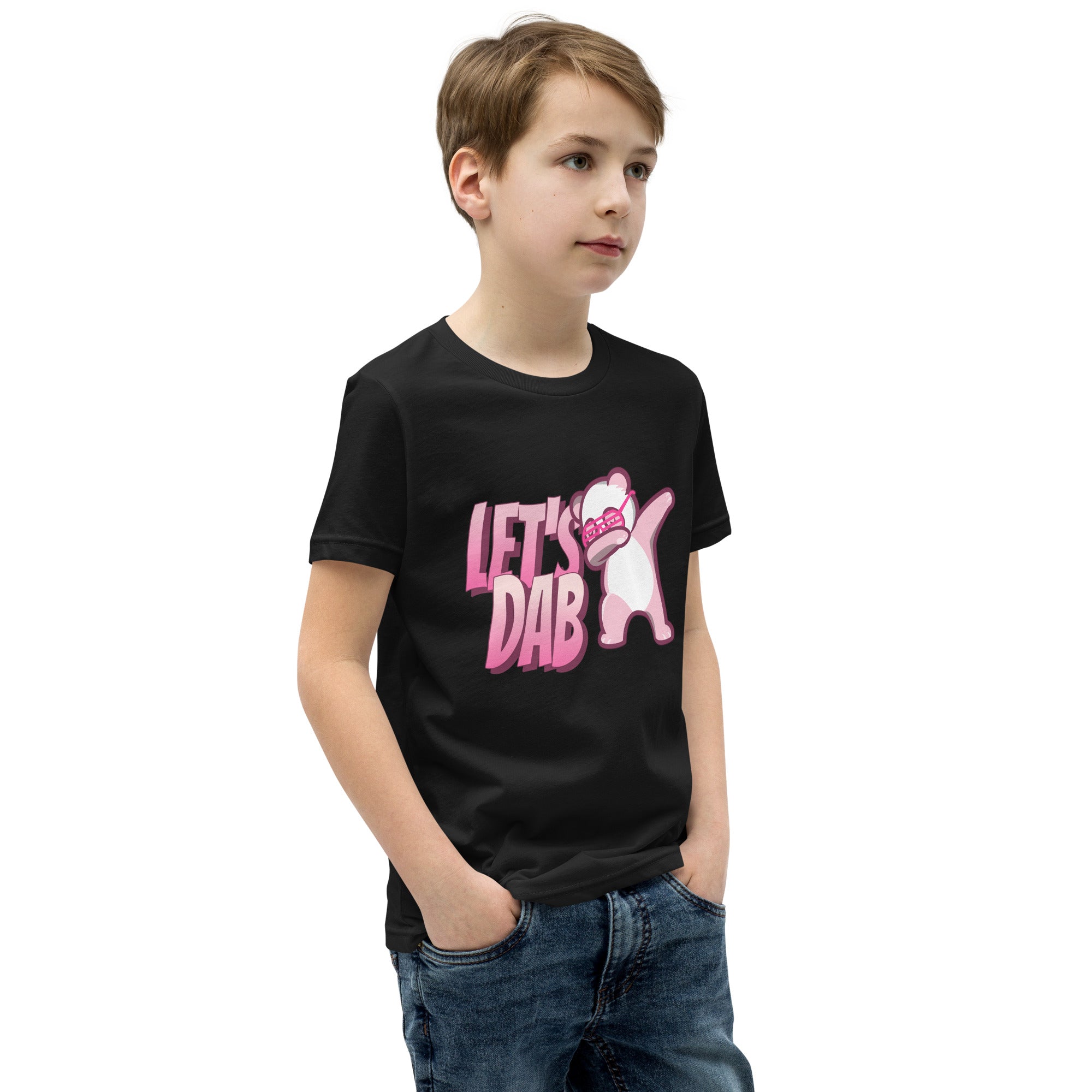 Let's dab - Youth Short Sleeve T-Shirt