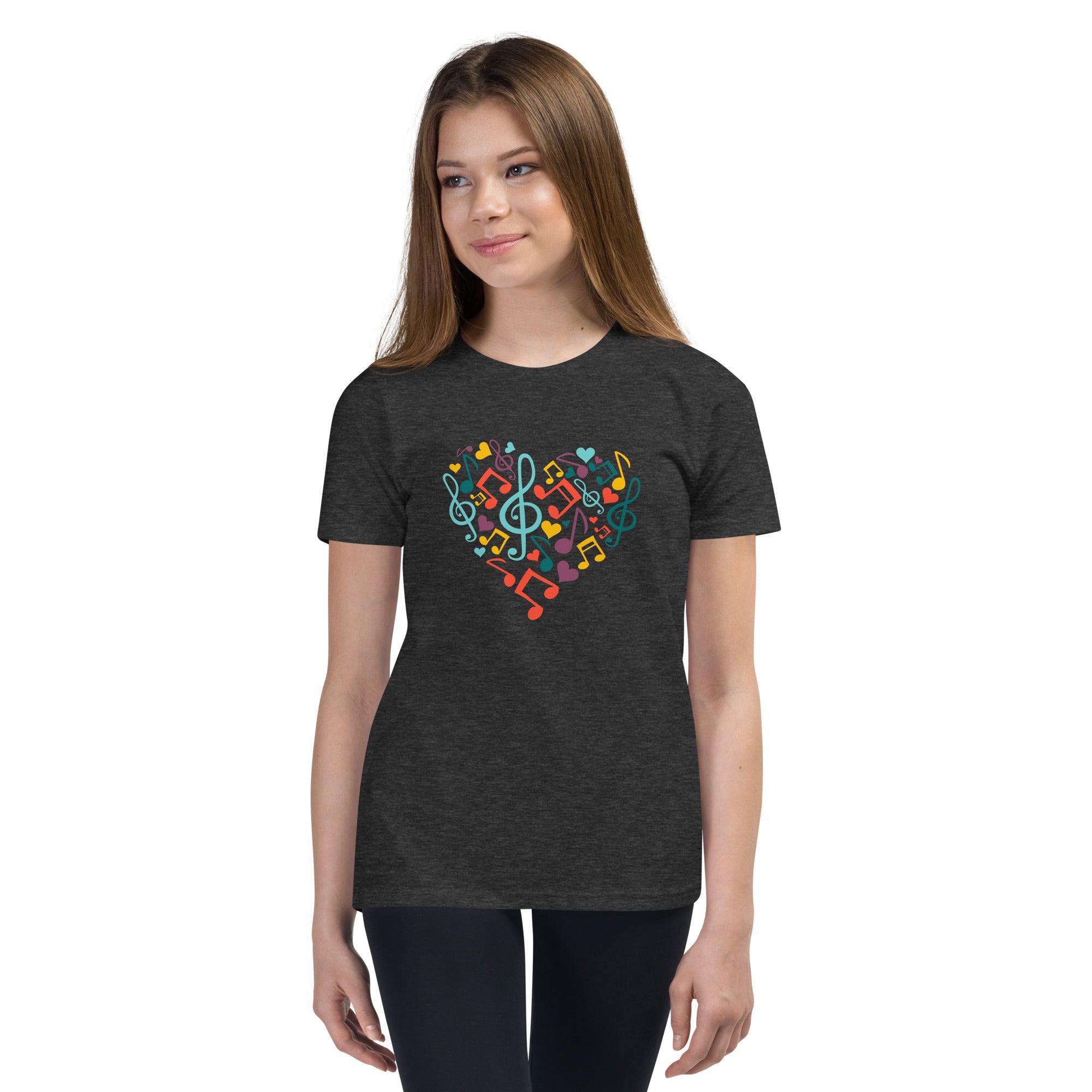 Symphonic Love Notes - Youth Short Sleeve T-Shirt