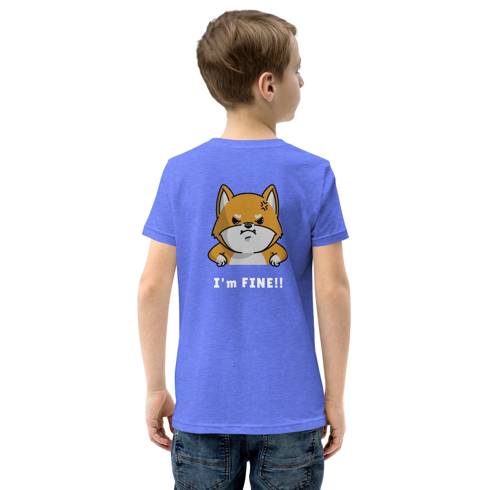 I'm fine - Youth Short Sleeve T-Shirt