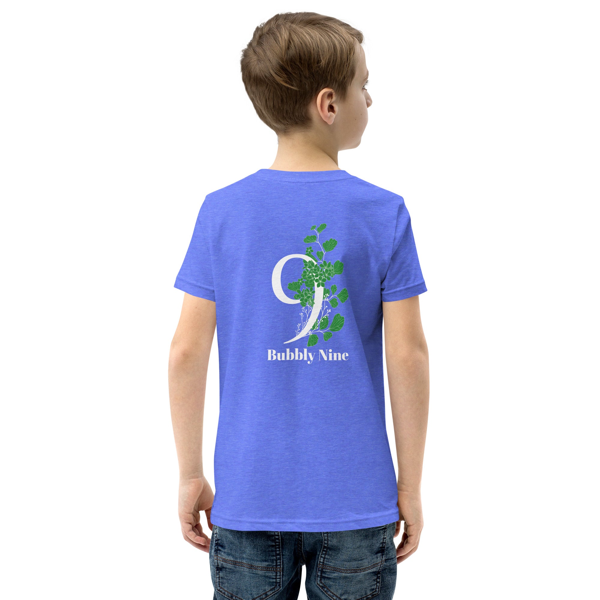 Bubbly Nine - Youth Short Sleeve T-Shirt (back print)