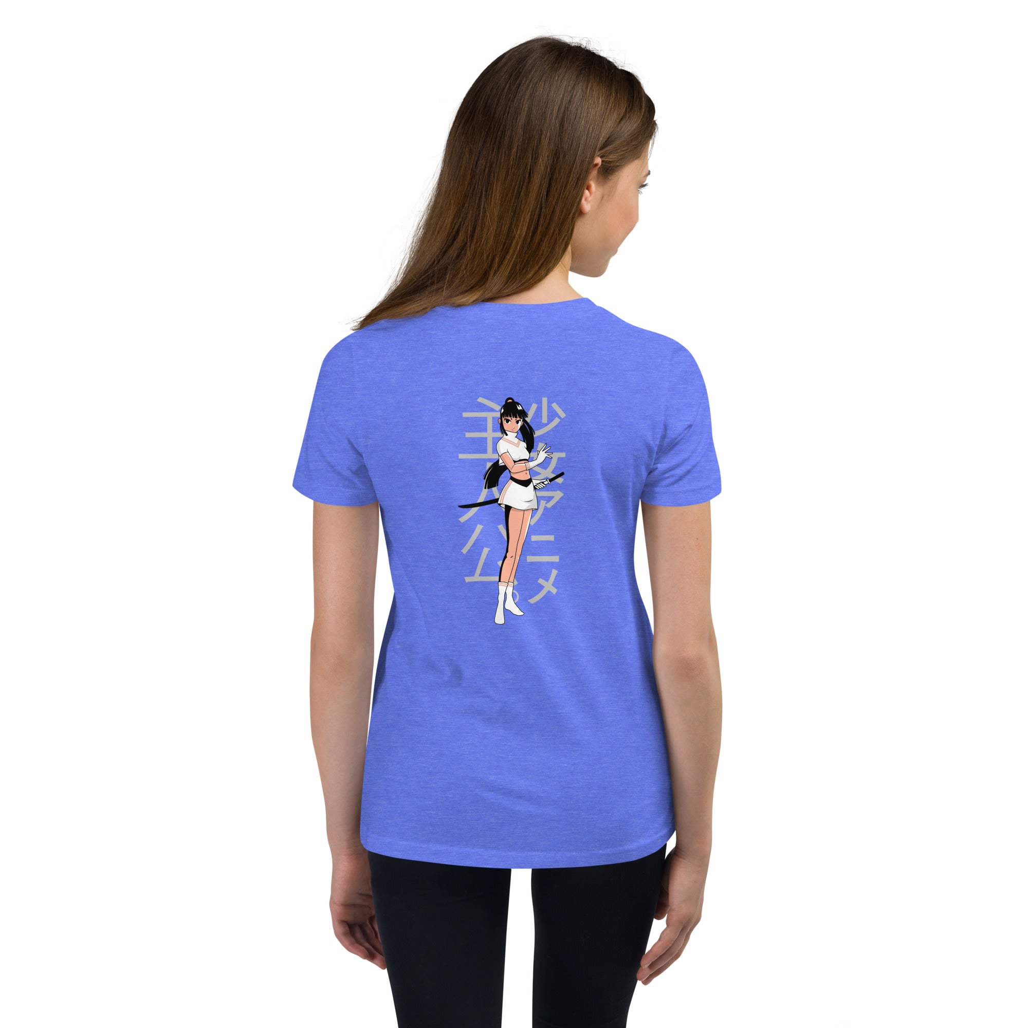 Magical girl V2 -Youth Short Sleeve T-Shirt (back print)