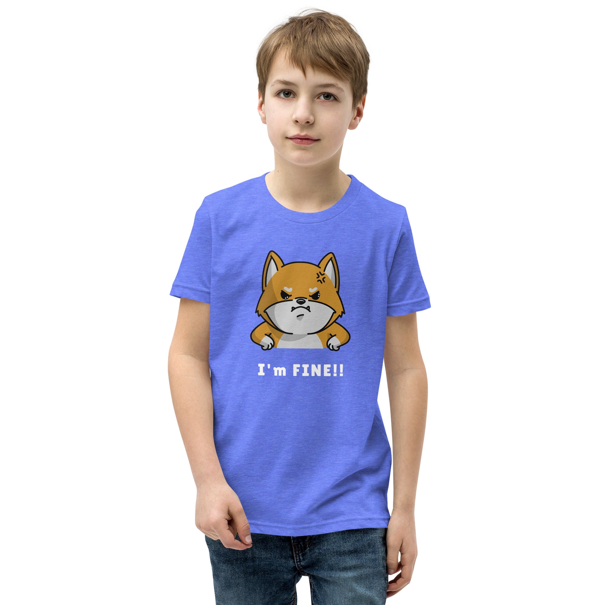 I'm fine - Youth Short Sleeve T-Shirt