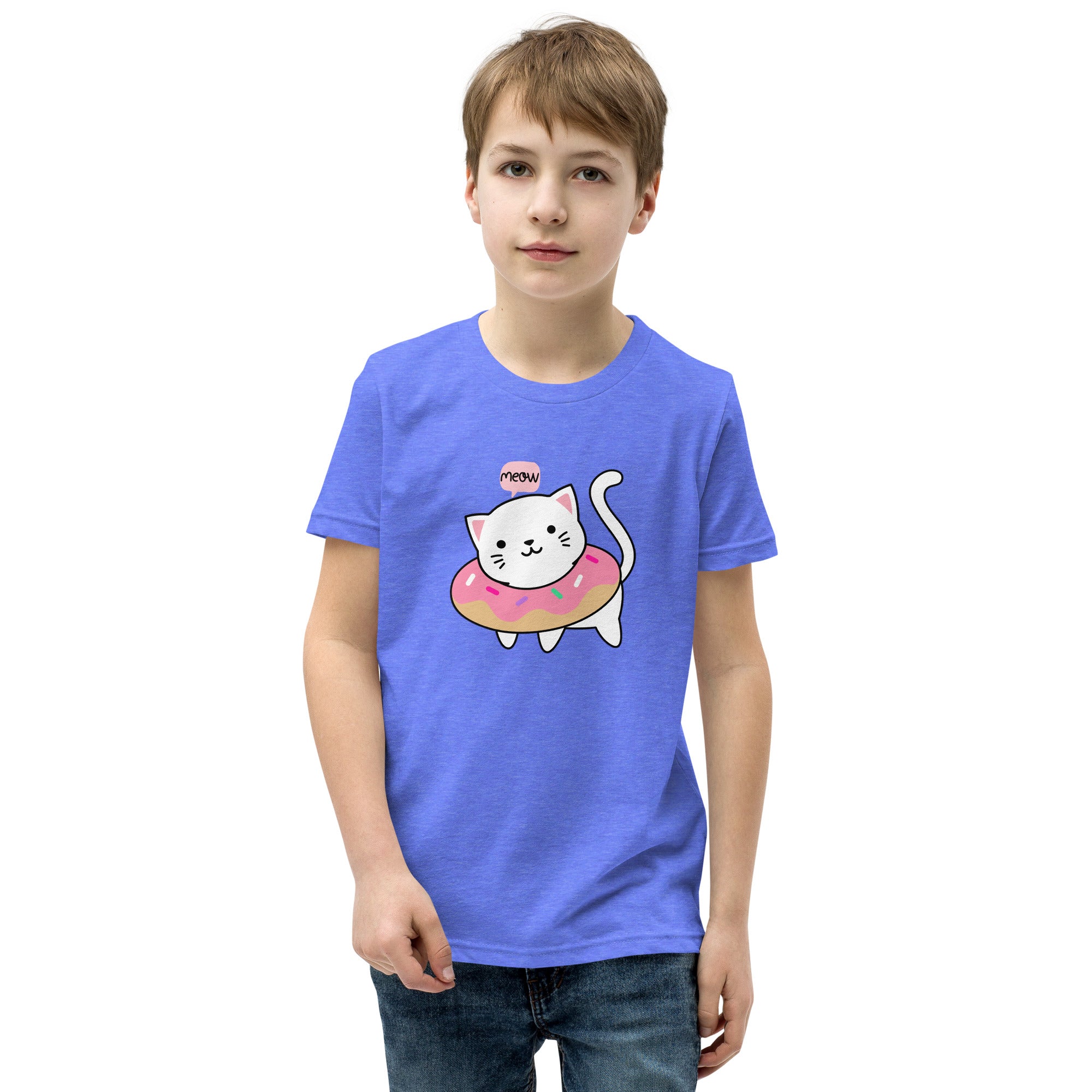 Meow V2 - Youth Short Sleeve T-Shirt