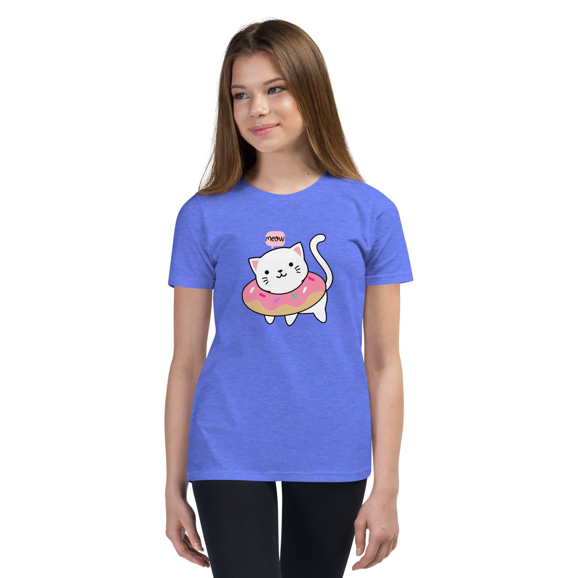 Meow V2 - Youth Short Sleeve T-Shirt