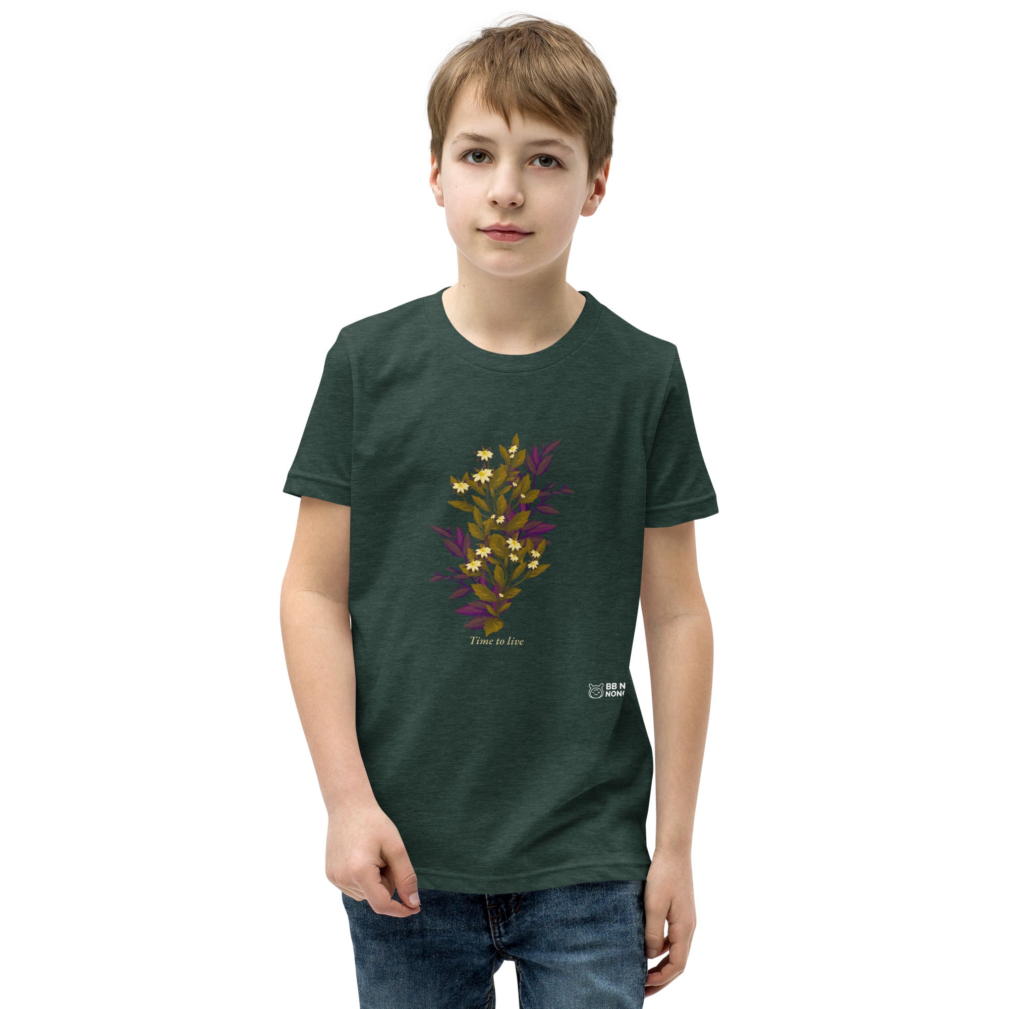 botanical illustration - Youth Short Sleeve T-Shirt