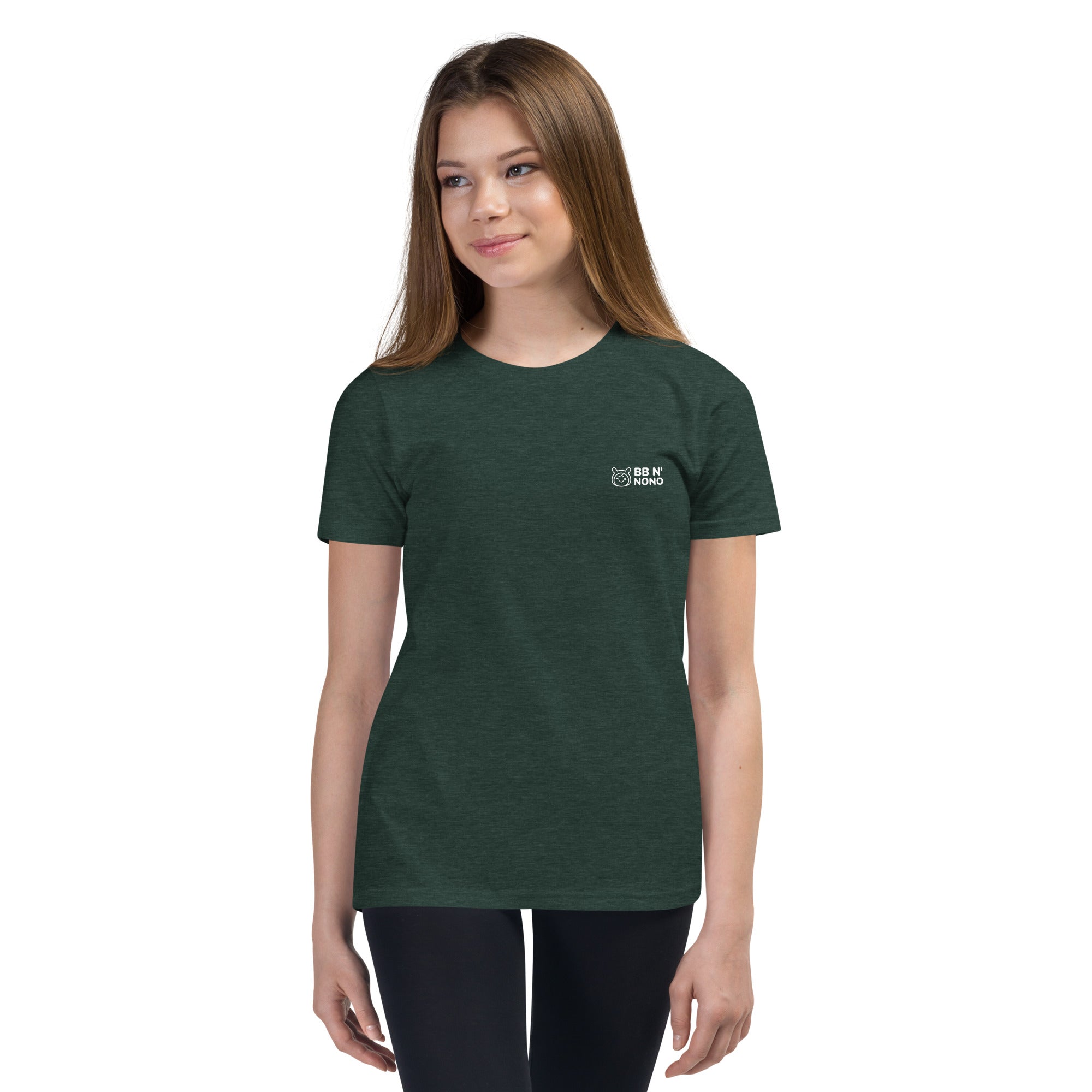 fun in nature - Youth Short Sleeve T-Shirt (back print)