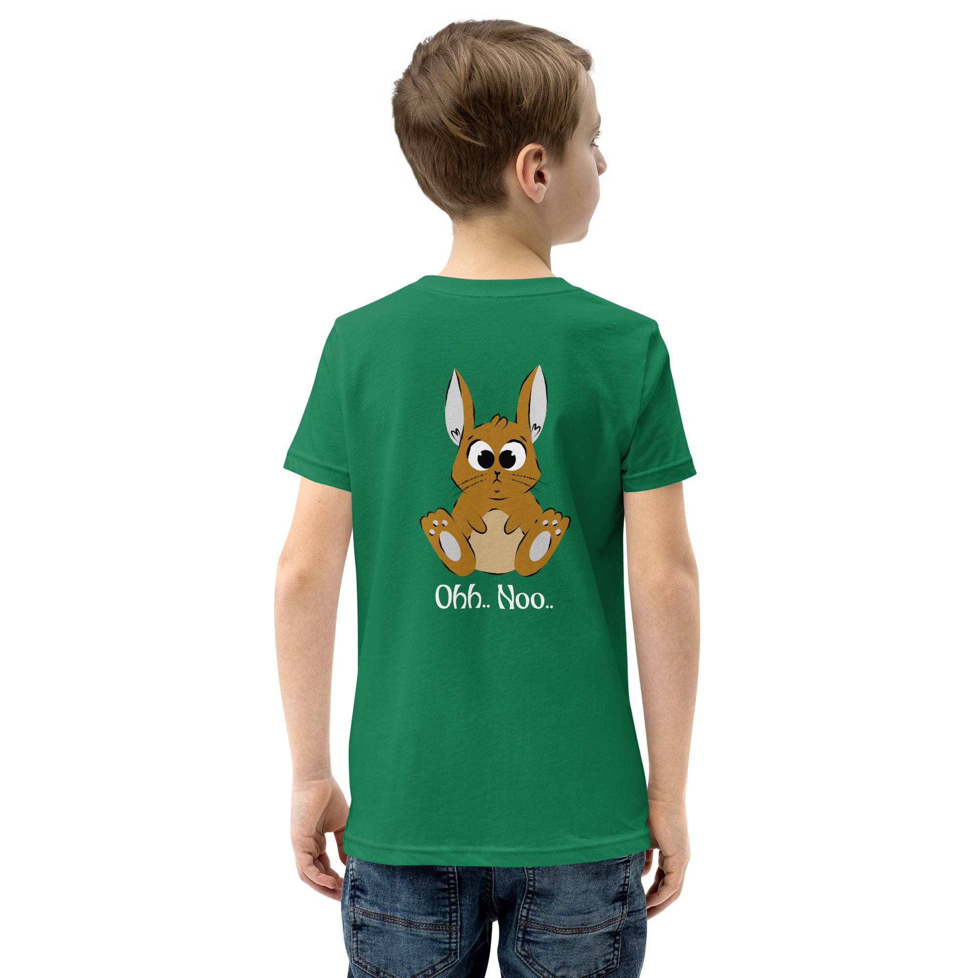 Ohh Noo - Youth Short Sleeve T-Shirt (back print)