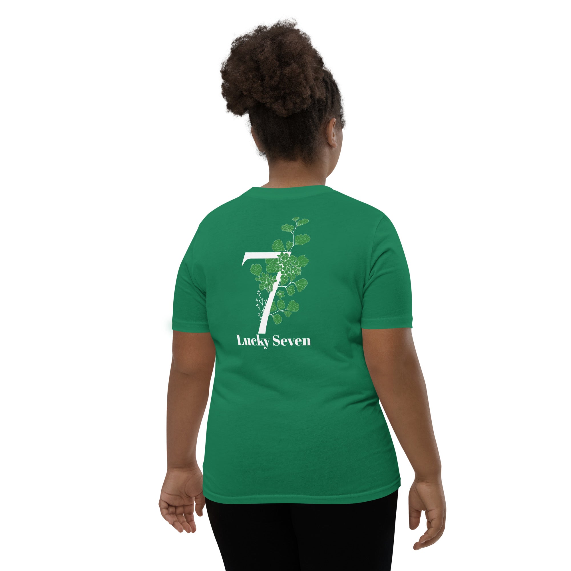 Lucky Seven - Youth Short Sleeve T-Shirt (back print)