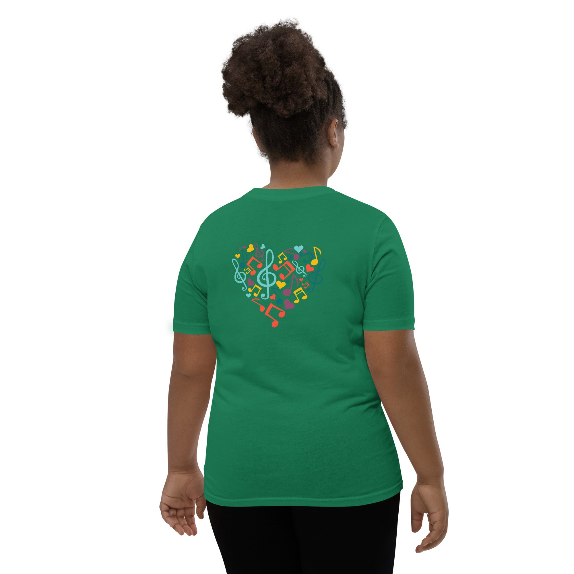 Symphonic Love Notes - Youth Short Sleeve T-Shirt (back print)