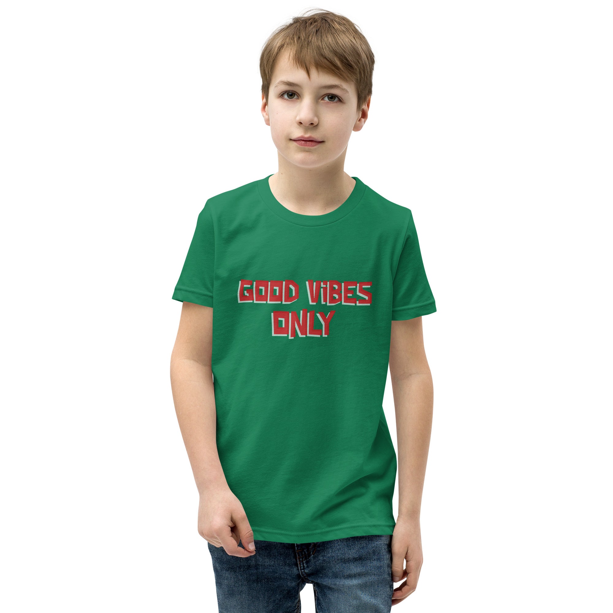 Good vibes only - Youth Short Sleeve T-Shirt