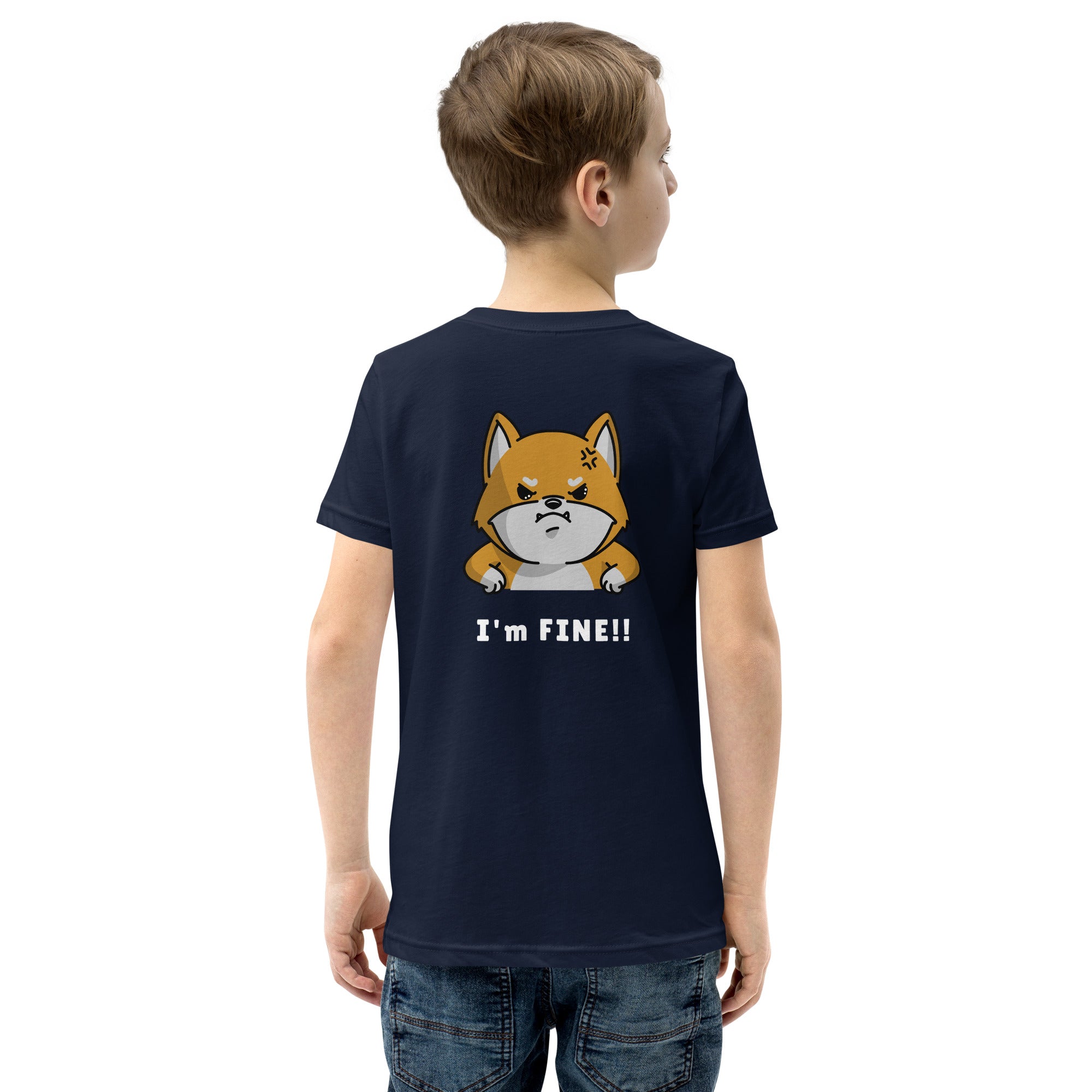 I'm fine - Youth Short Sleeve T-Shirt