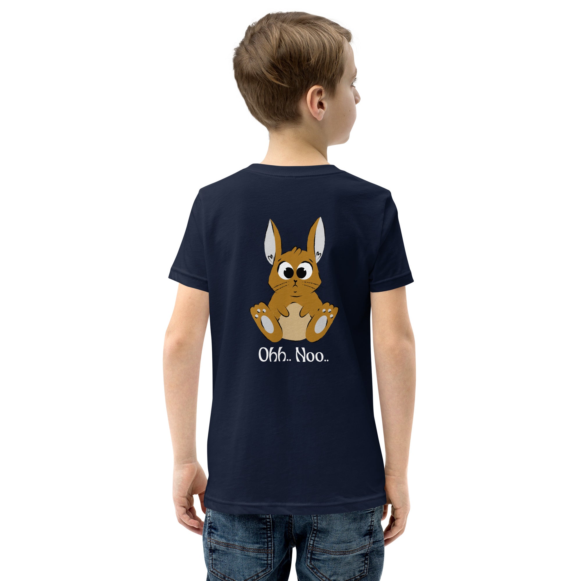 Ohh Noo - Youth Short Sleeve T-Shirt (back print)