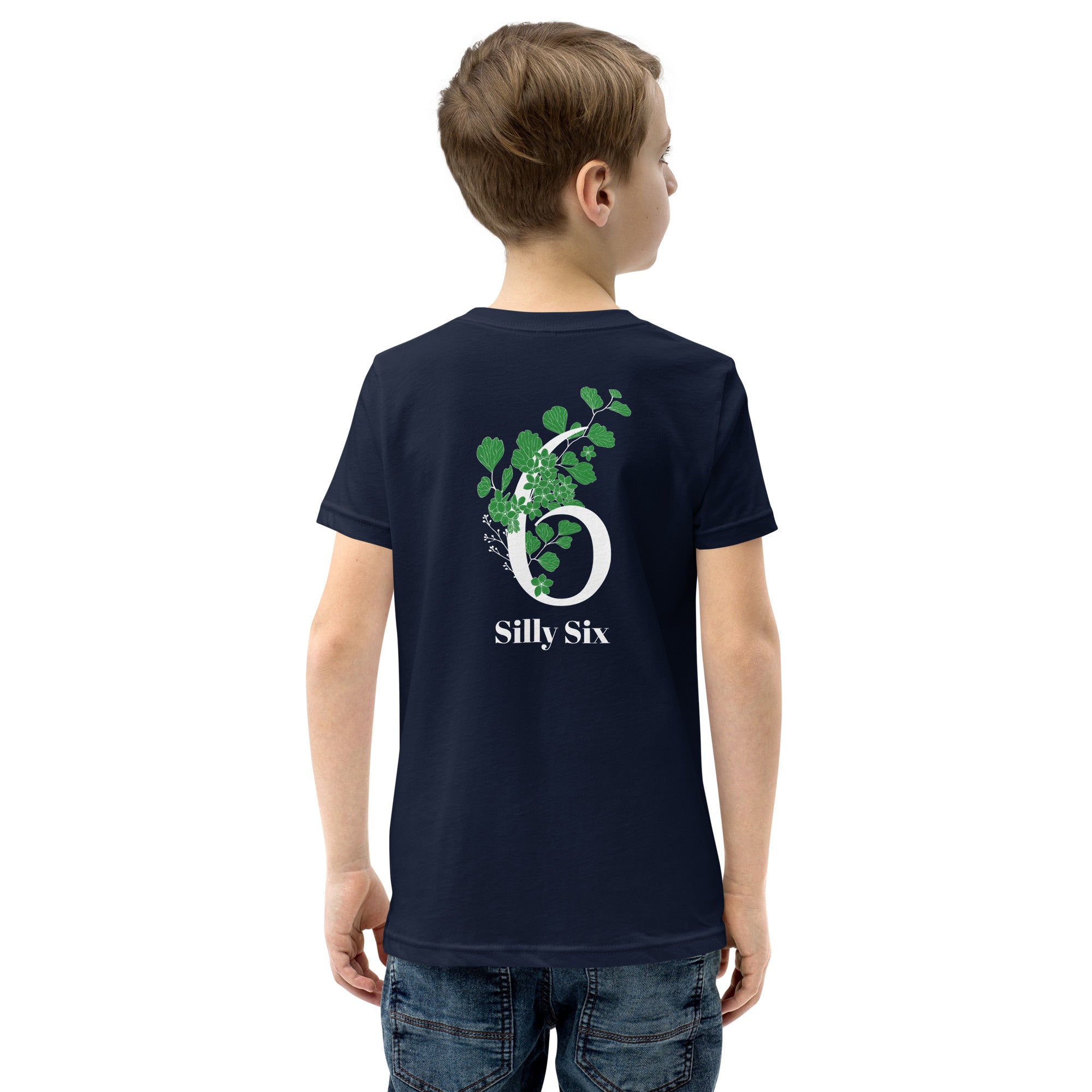 Silly Six - Youth Short Sleeve T-Shirt (back print)