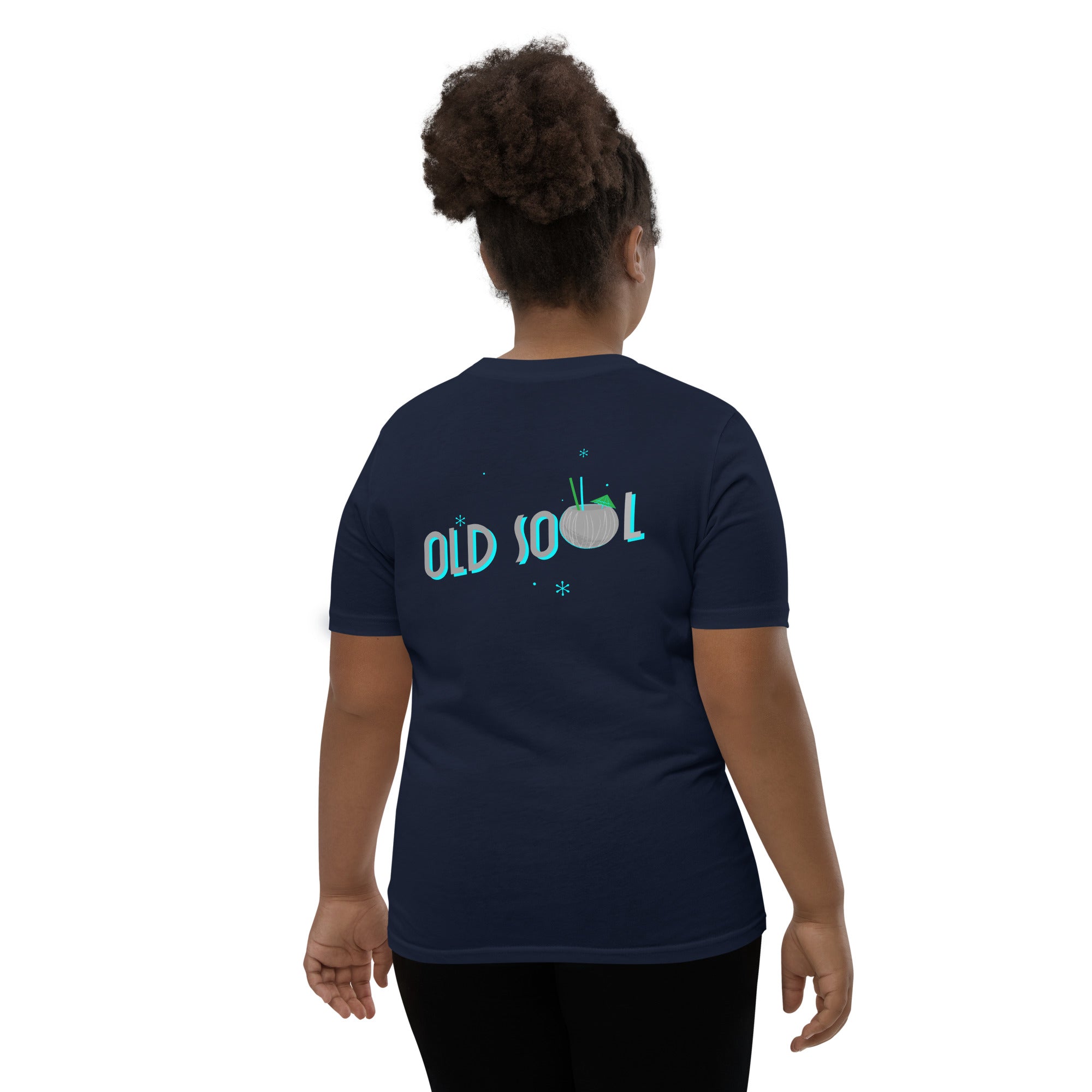 Old Soul - Youth Short Sleeve T-Shirt (back print)