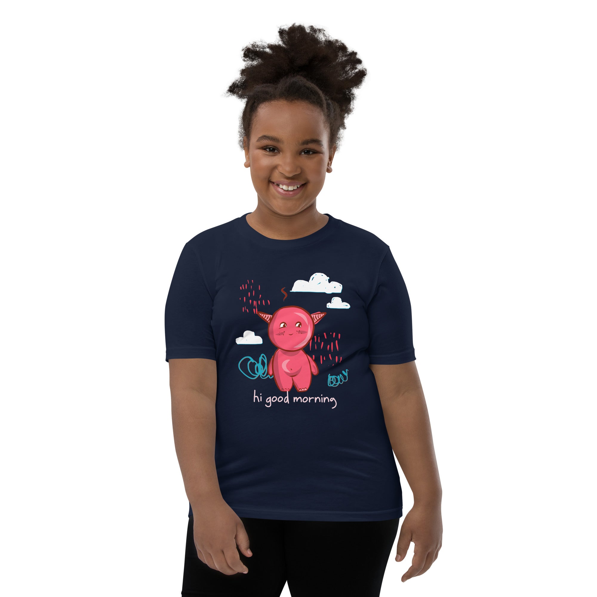 Cute little monster - Youth Short Sleeve T-Shirt