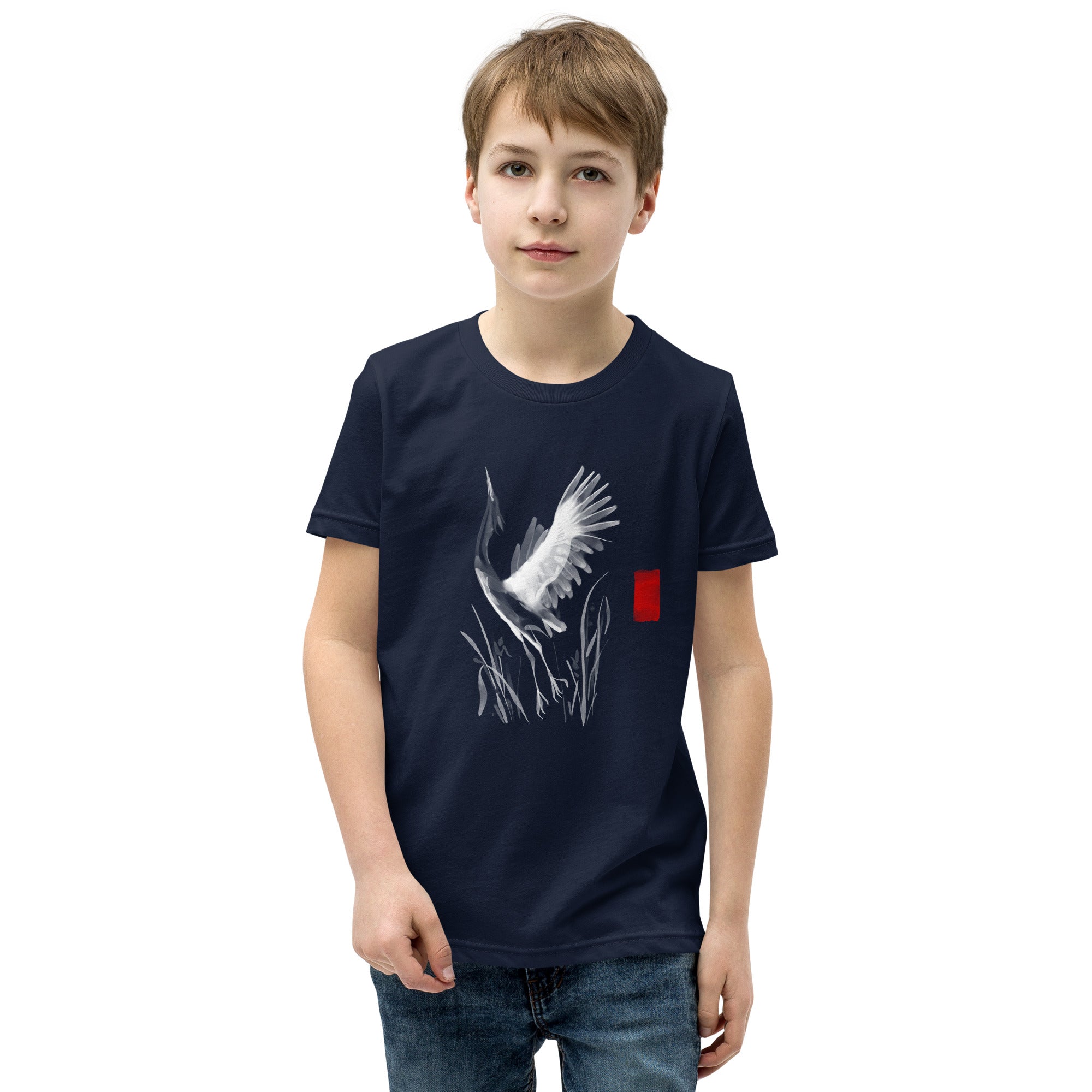 Sumi-e style - Youth Short Sleeve T-Shirt