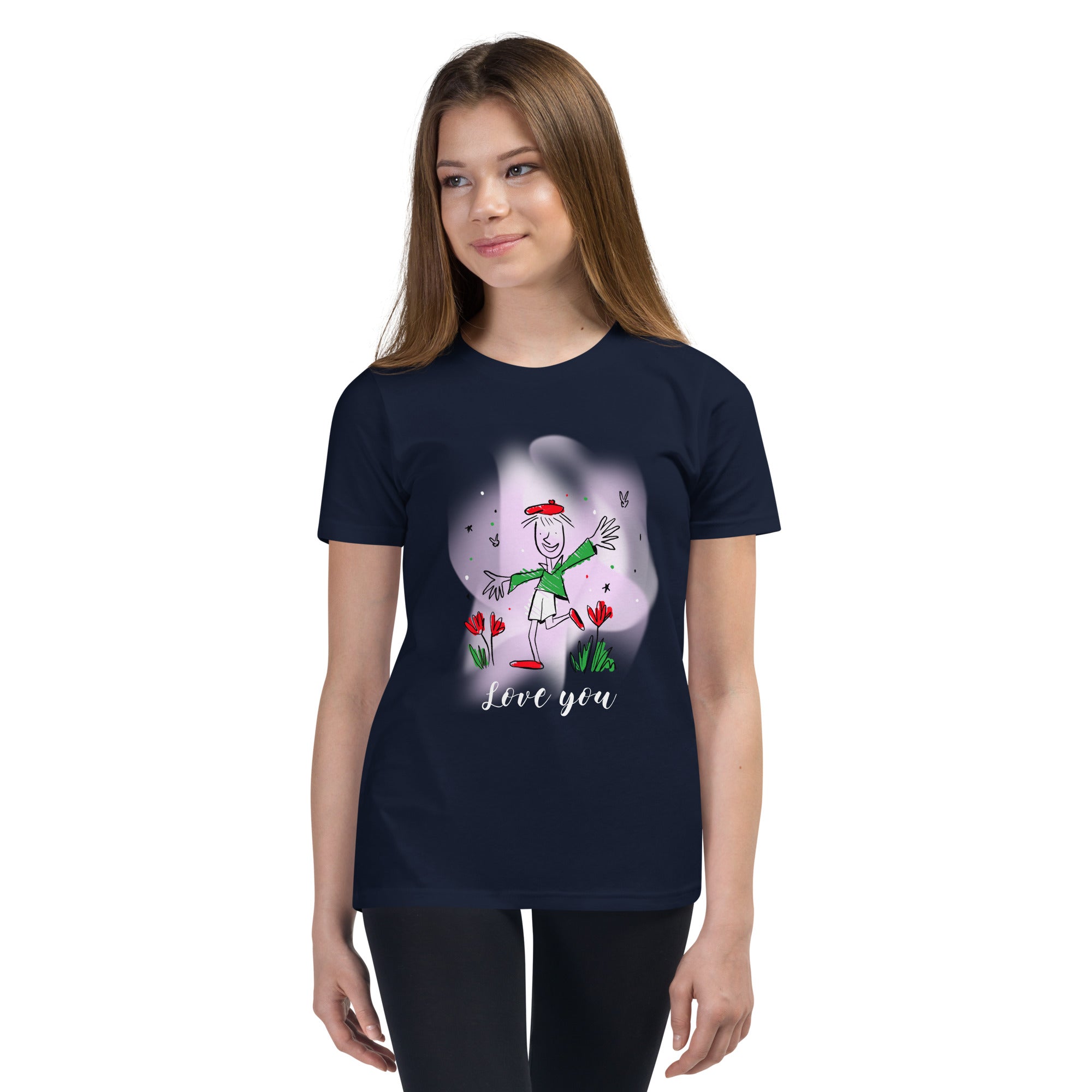 Love you - Youth Short Sleeve T-Shirt