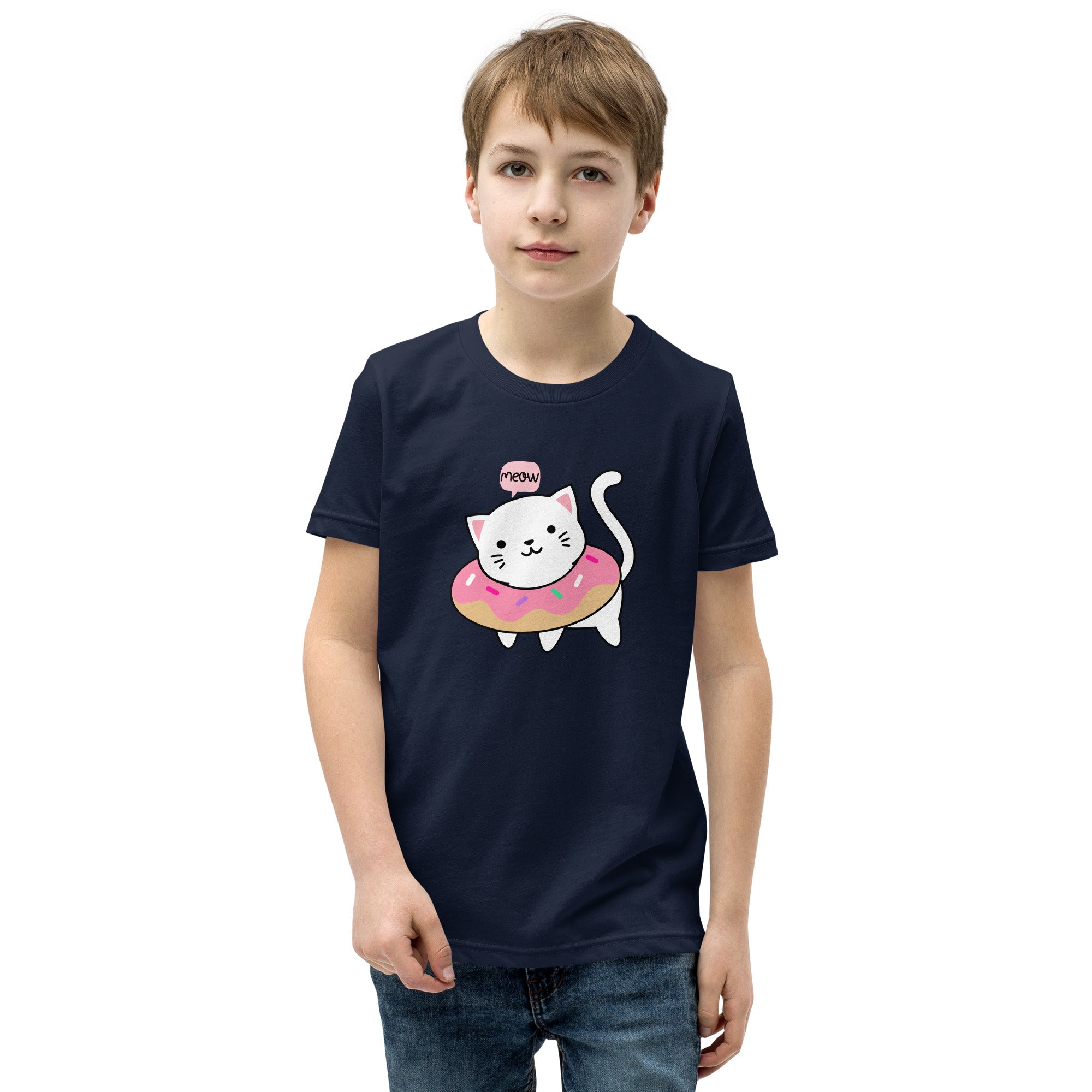 Meow V2 - Youth Short Sleeve T-Shirt