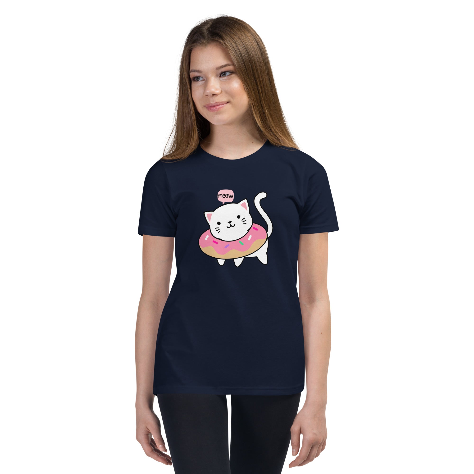 Meow V2 - Youth Short Sleeve T-Shirt