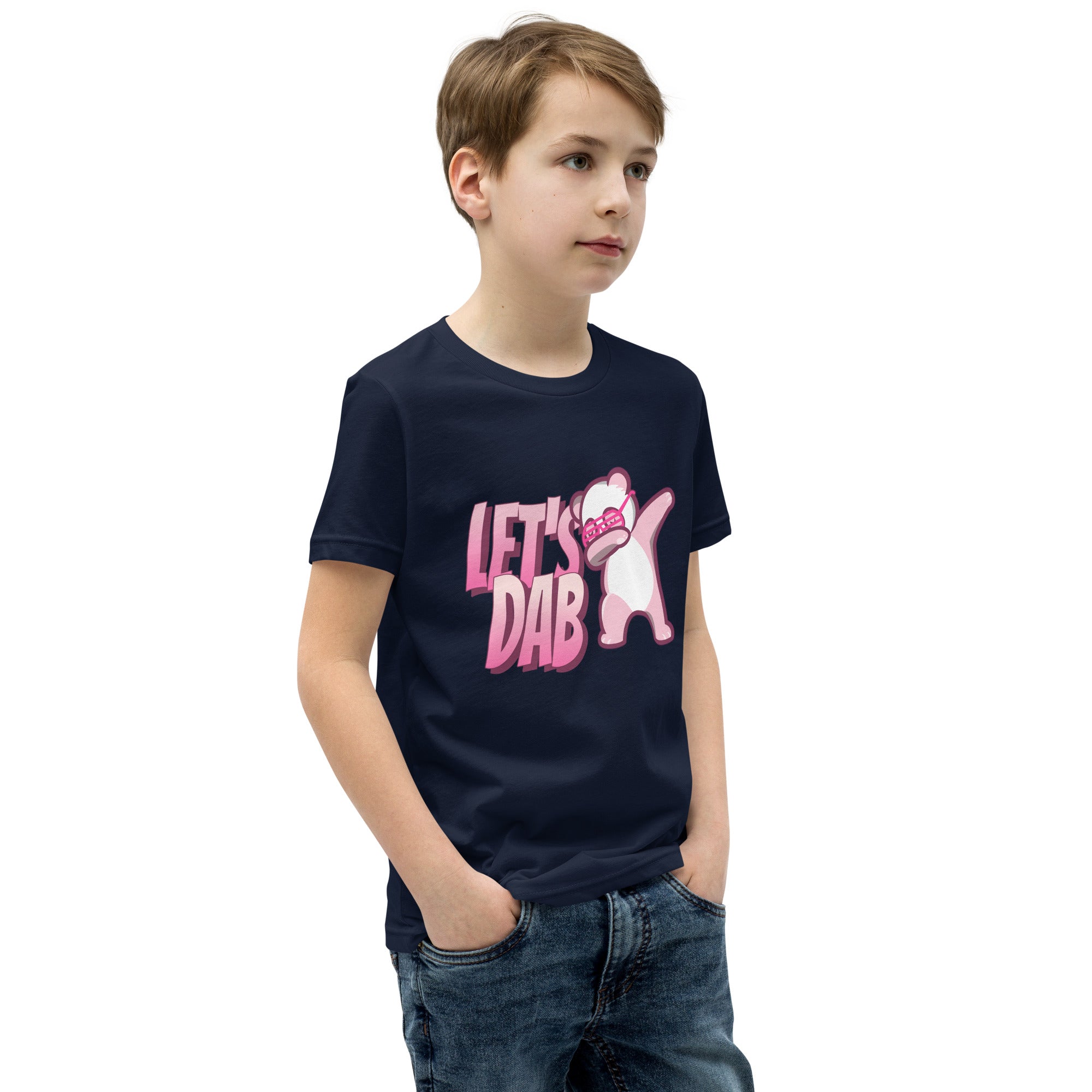 Let's dab - Youth Short Sleeve T-Shirt