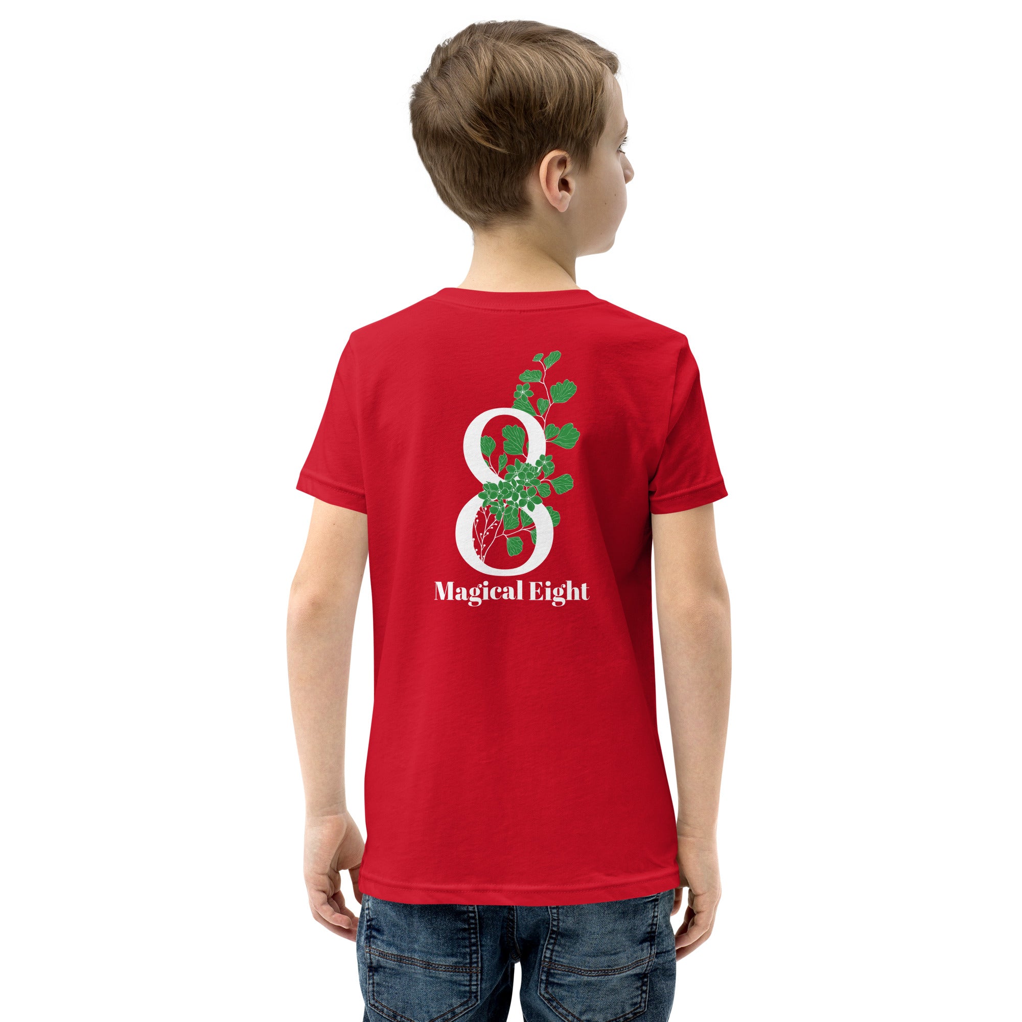 Magical Eight - Youth Short Sleeve T-Shirt (back print)