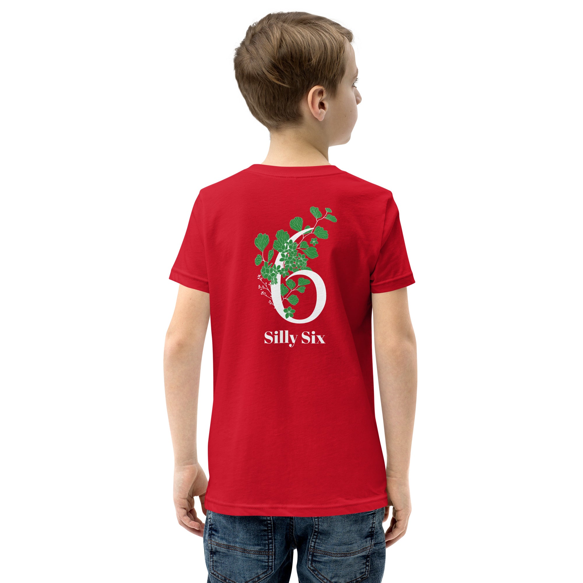 Silly Six - Youth Short Sleeve T-Shirt (back print)