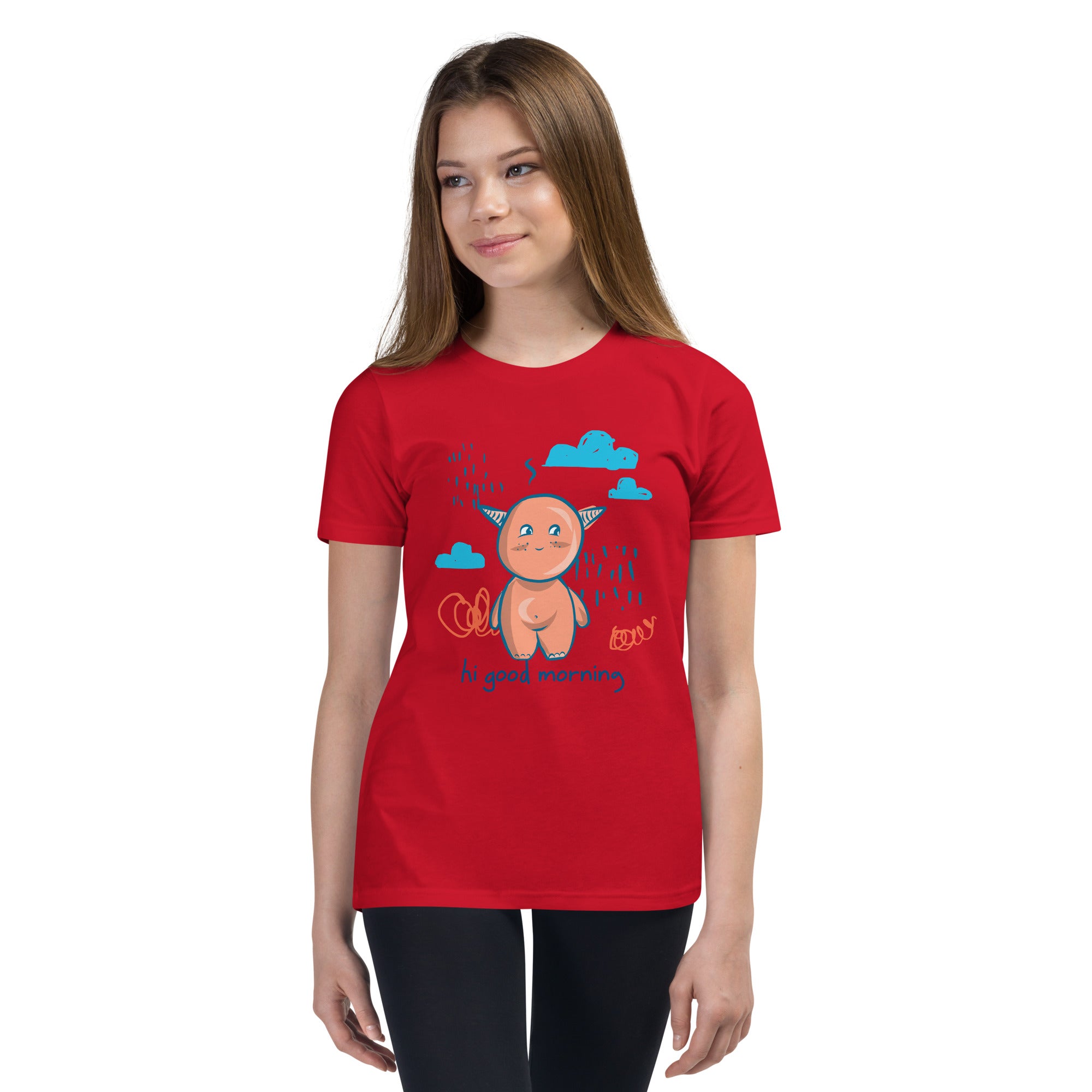 Cute little monster - Youth Short Sleeve T-Shirt