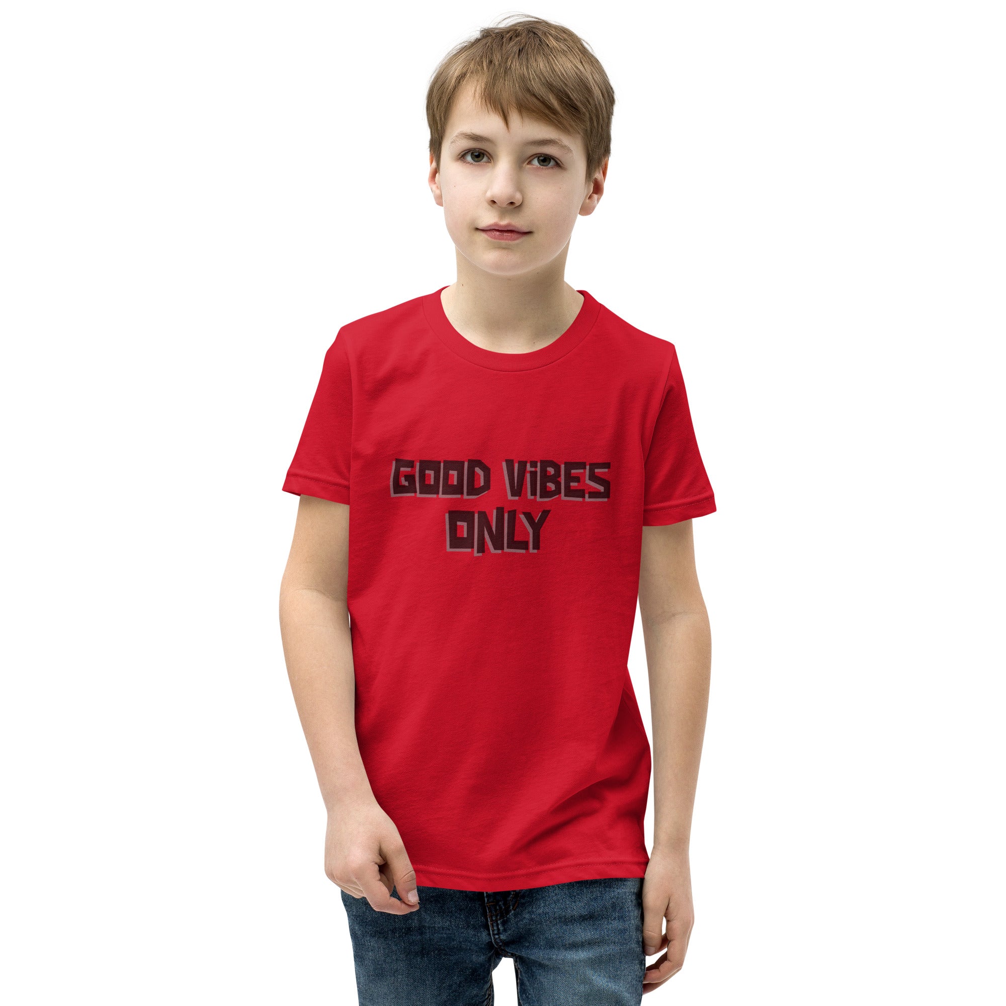 Good vibes only - Youth Short Sleeve T-Shirt