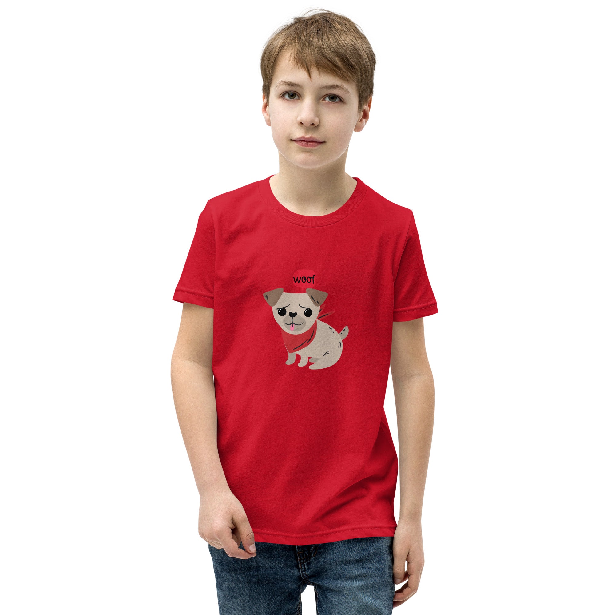 Woof V2 -Youth Short Sleeve T-Shirt