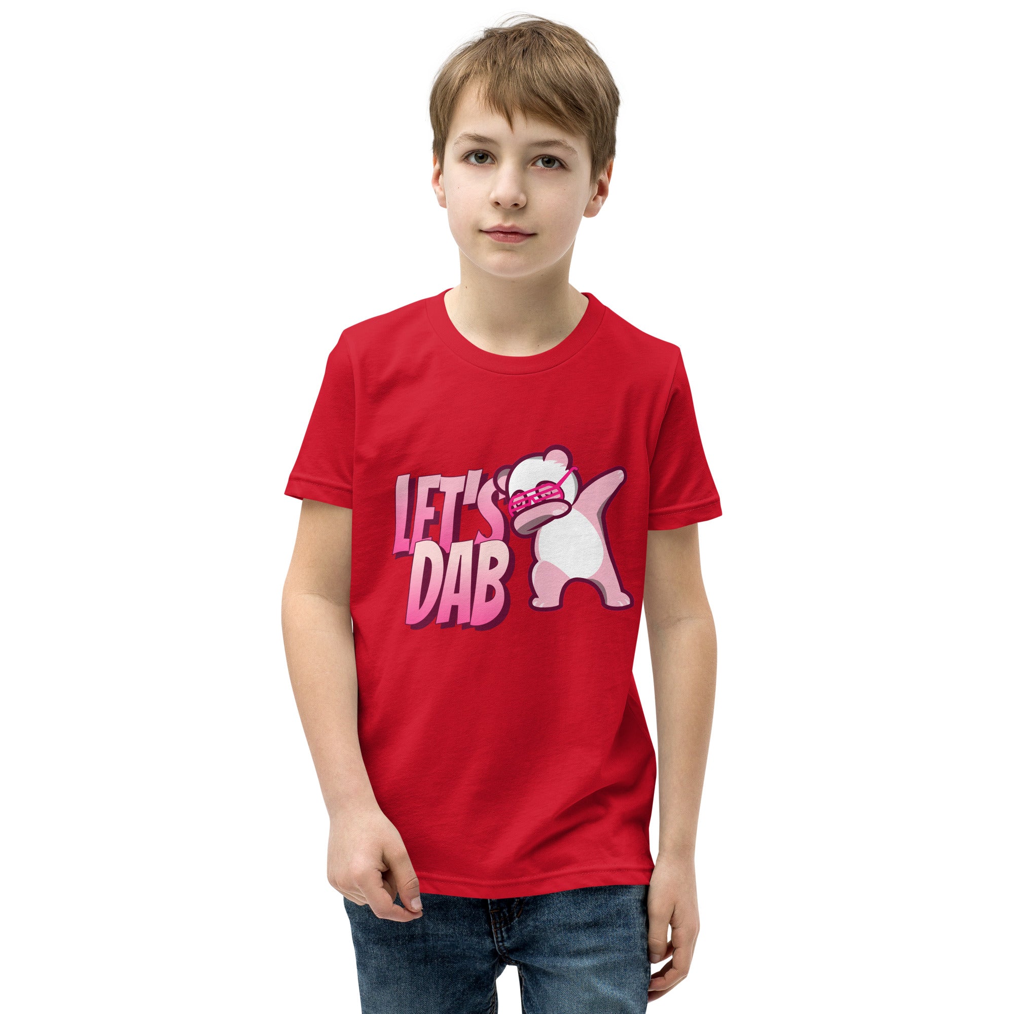 Let's dab - Youth Short Sleeve T-Shirt