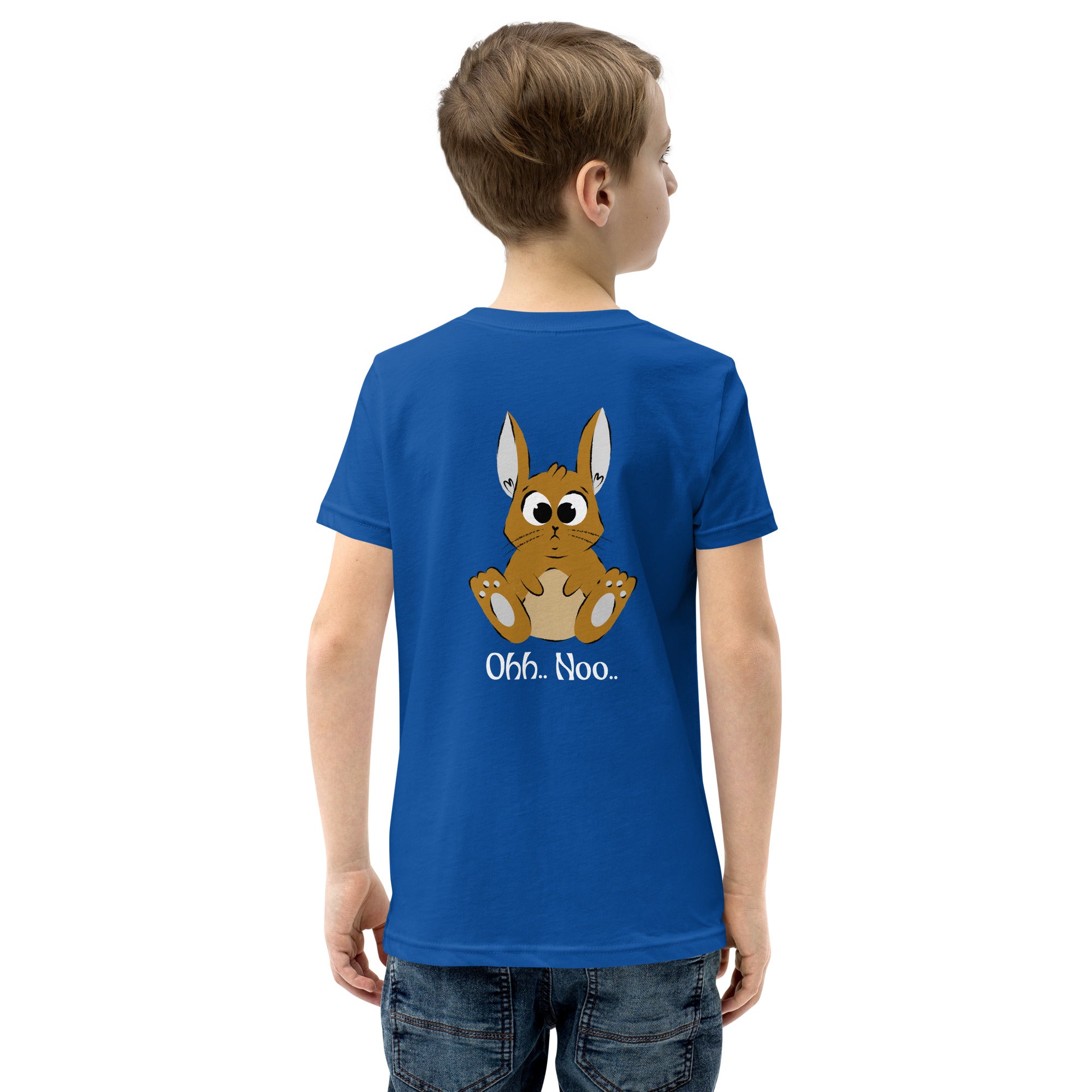 Ohh Noo - Youth Short Sleeve T-Shirt (back print)