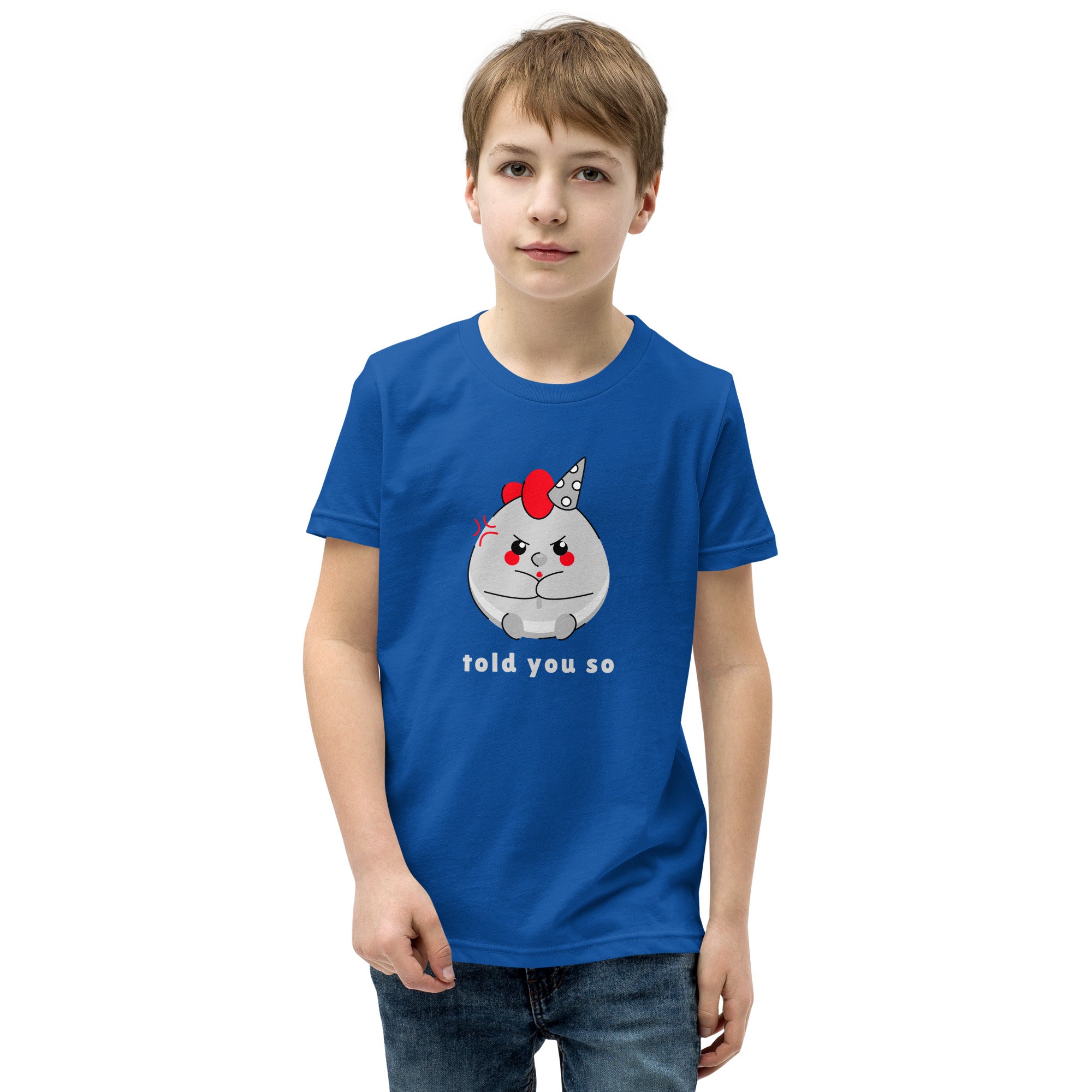 Told you so V - Youth Short Sleeve T-Shirt