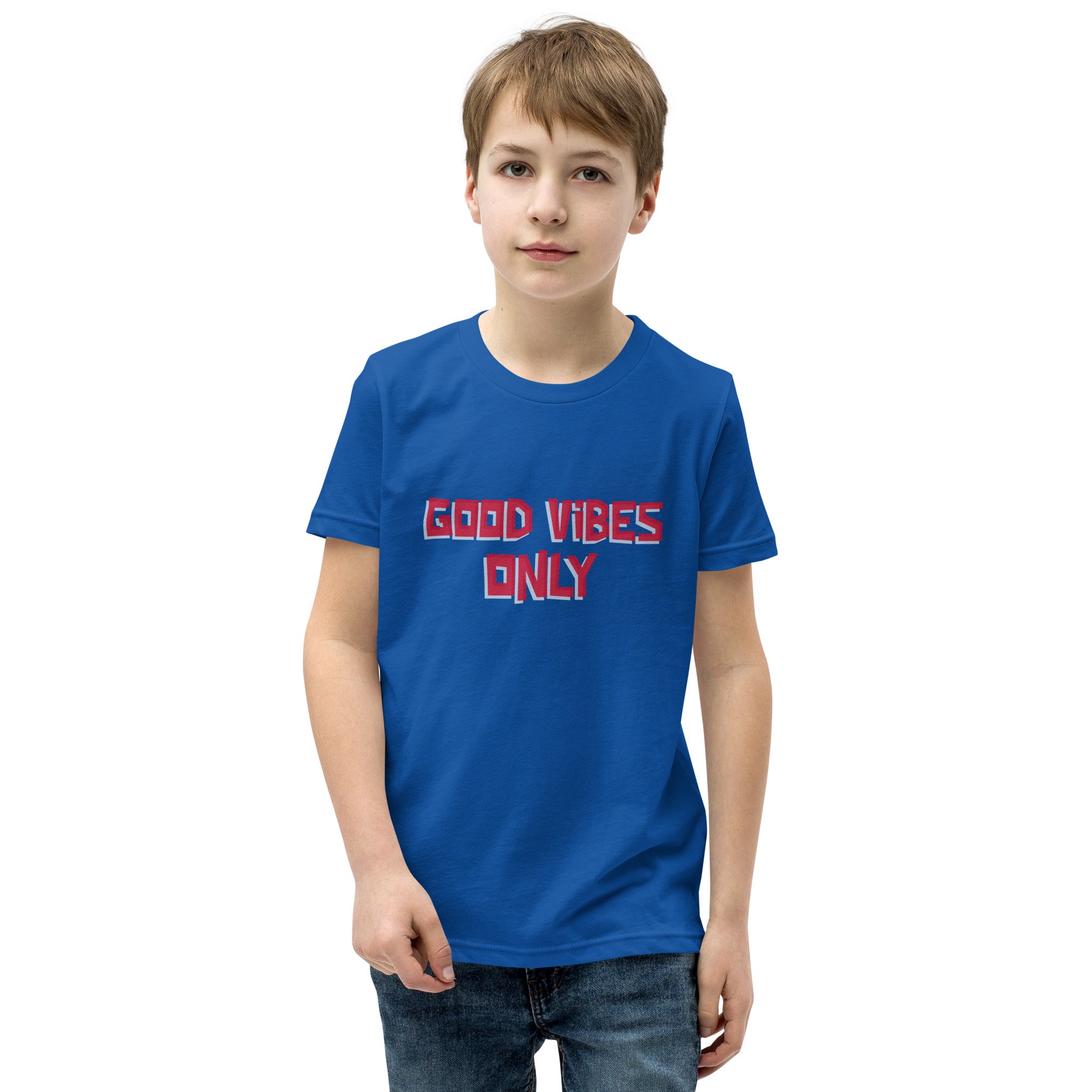 Good vibes only - Youth Short Sleeve T-Shirt