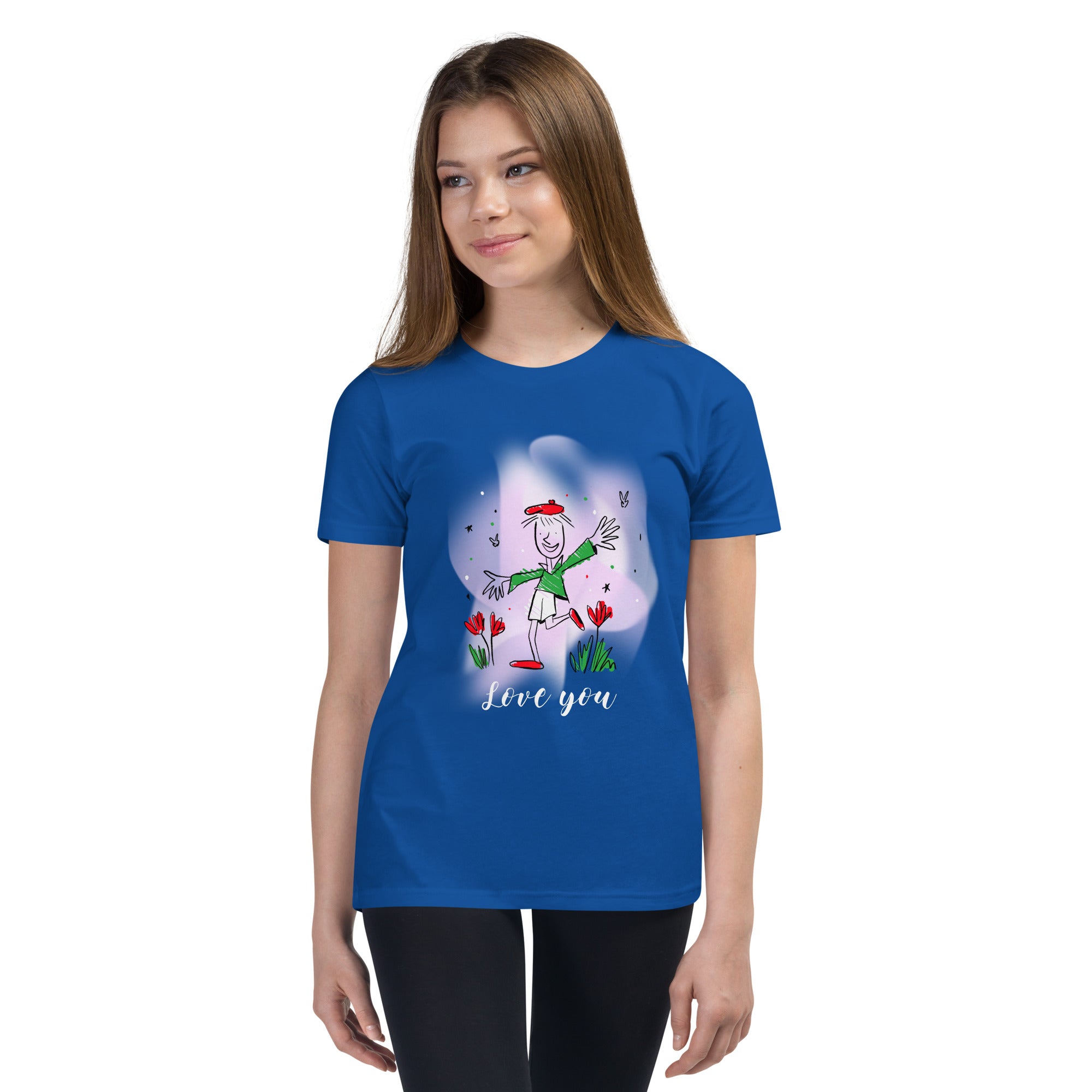 Love you - Youth Short Sleeve T-Shirt