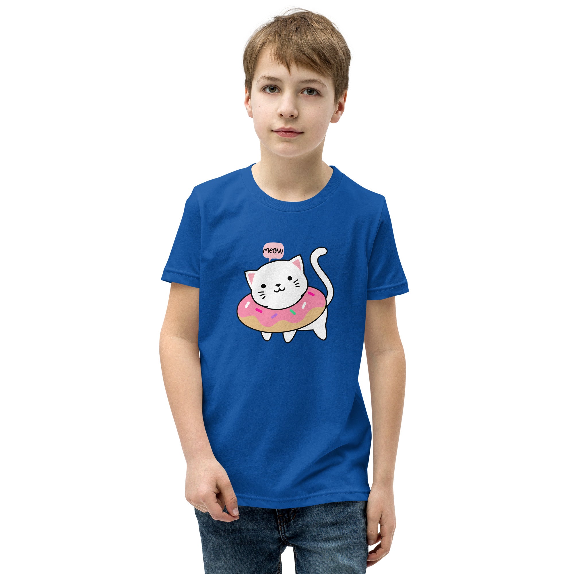 Meow V2 - Youth Short Sleeve T-Shirt