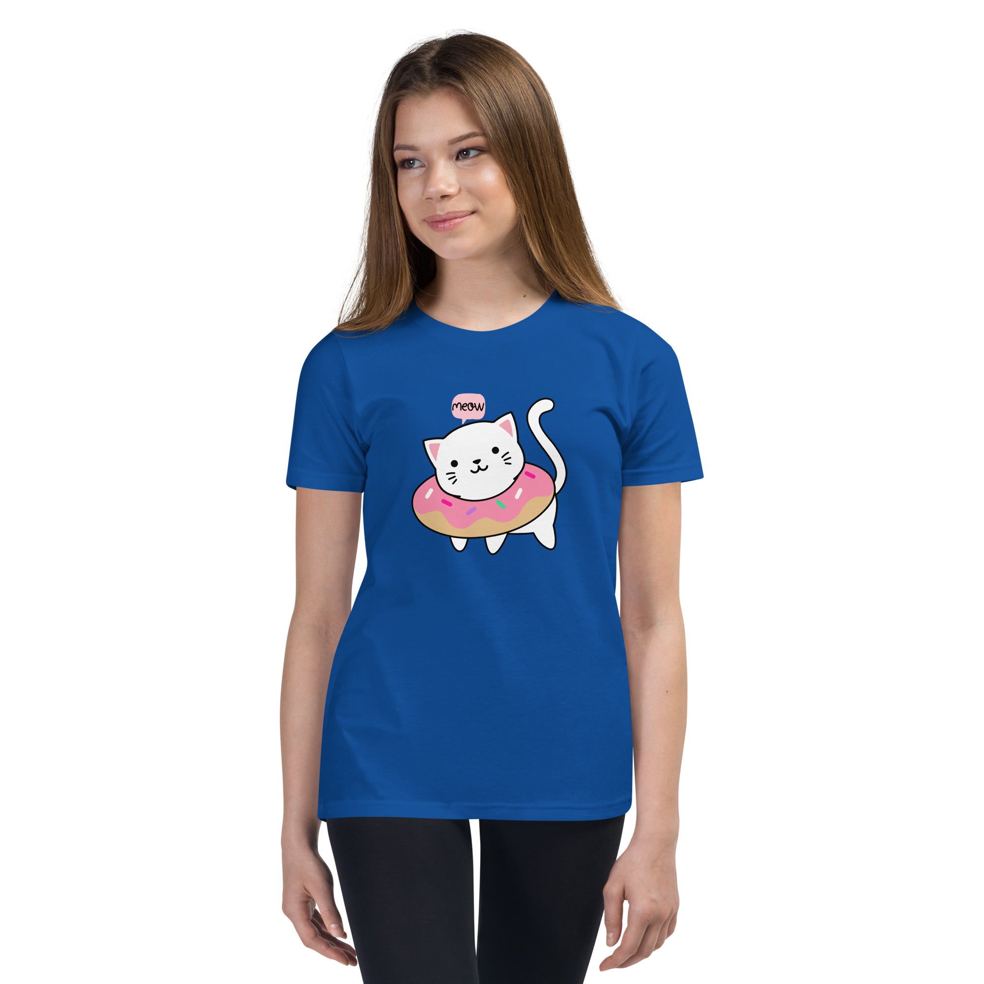 Meow V2 - Youth Short Sleeve T-Shirt