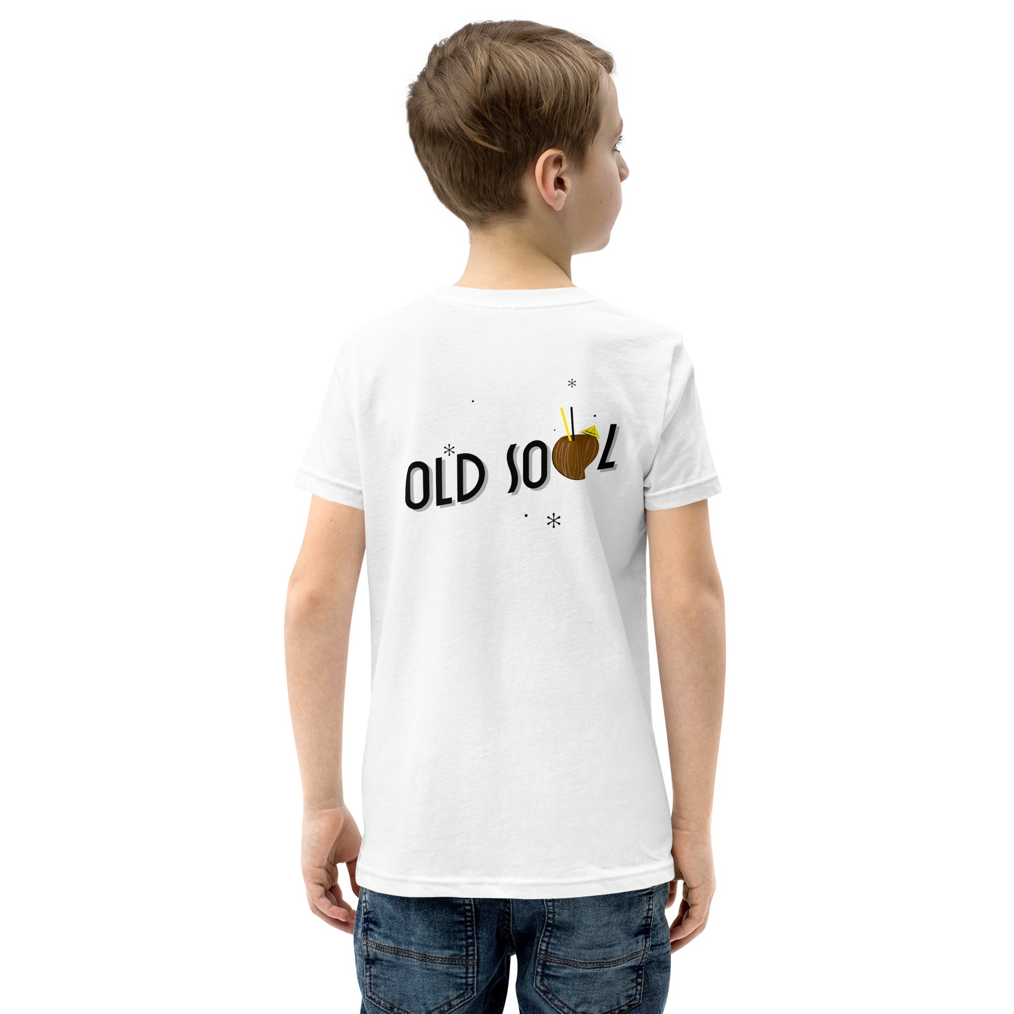 Old Soul - Youth Short Sleeve T-Shirt (back print)