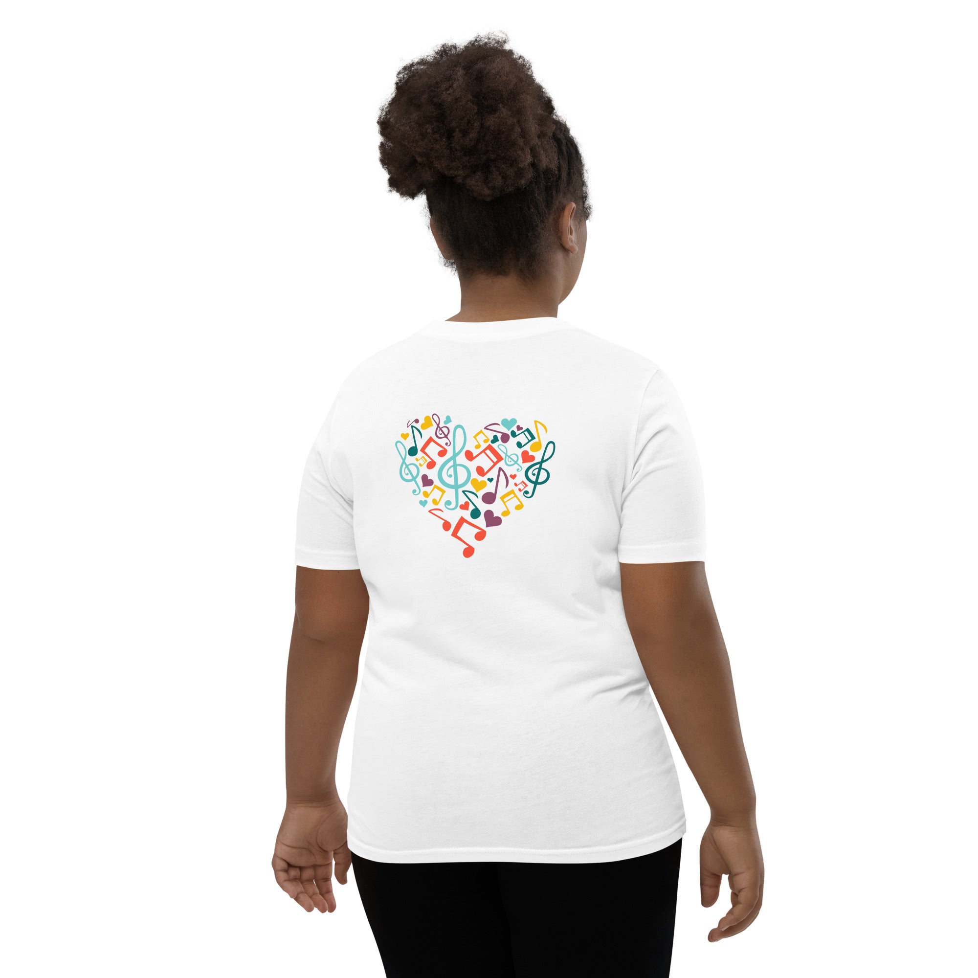 Symphonic Love Notes - Youth Short Sleeve T-Shirt (back print)