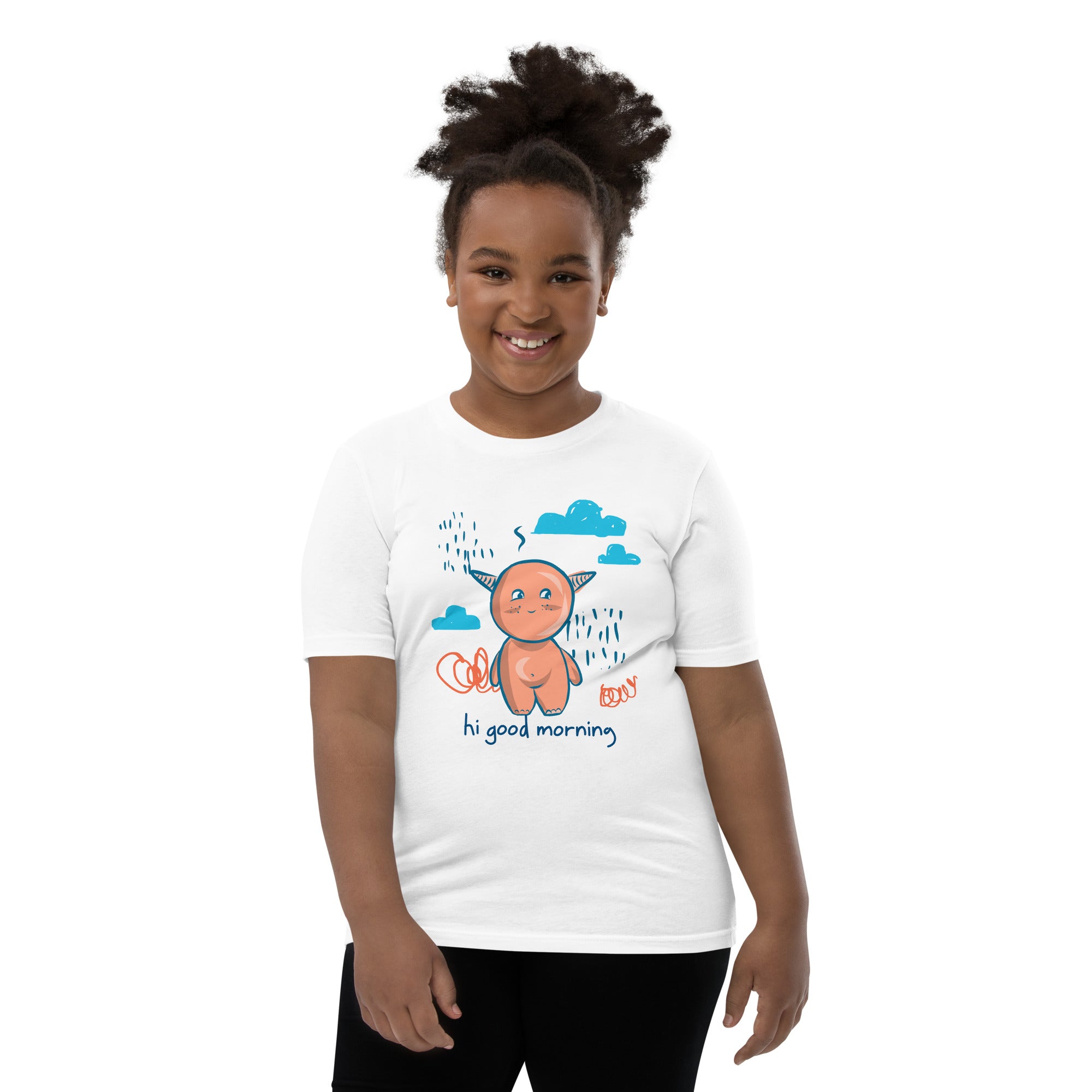 Cute little monster - Youth Short Sleeve T-Shirt