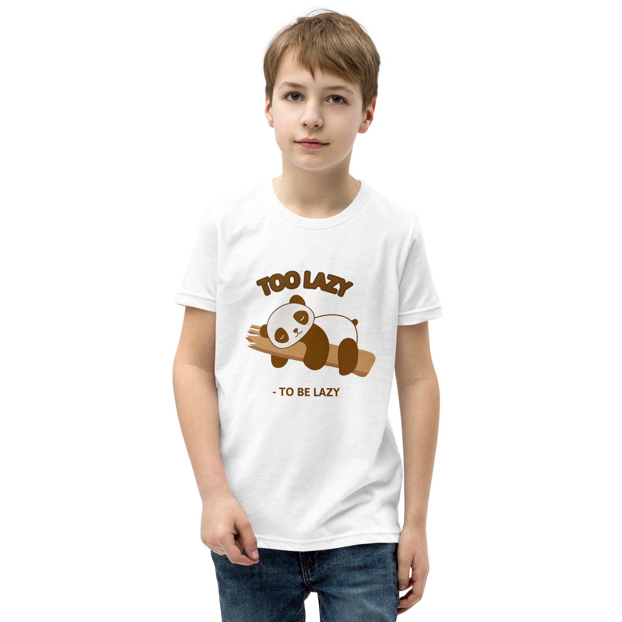 Too lazy to be lazy - Youth Short Sleeve T-Shirt