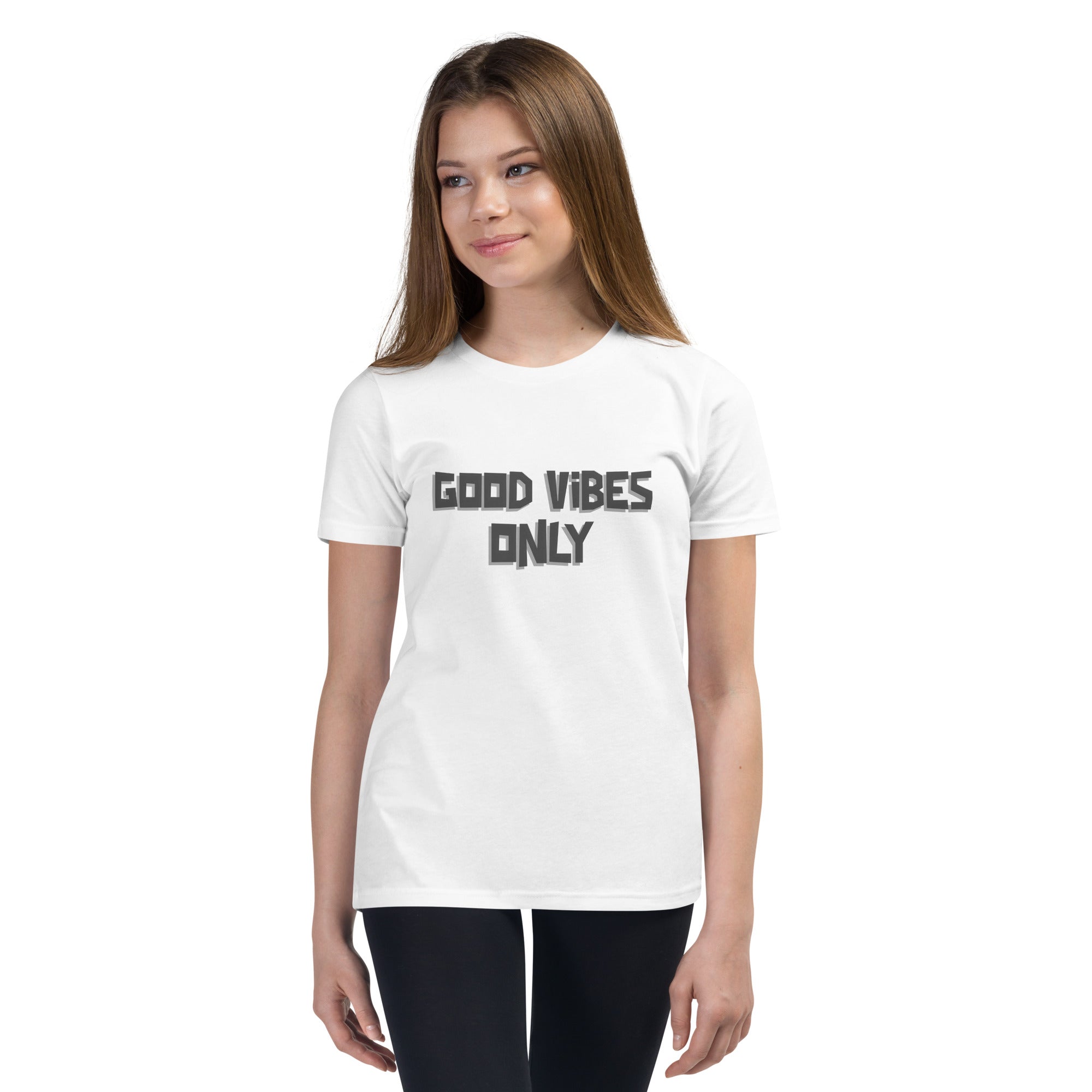 Good vibes only - Youth Short Sleeve T-Shirt