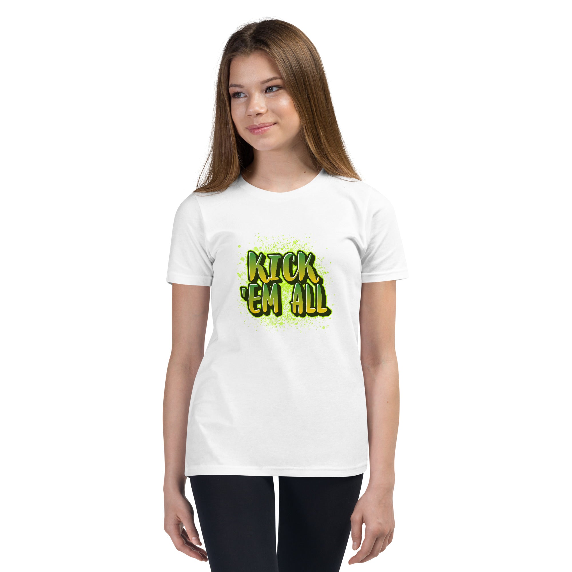 Kick'em all - Youth Short Sleeve T-Shirt