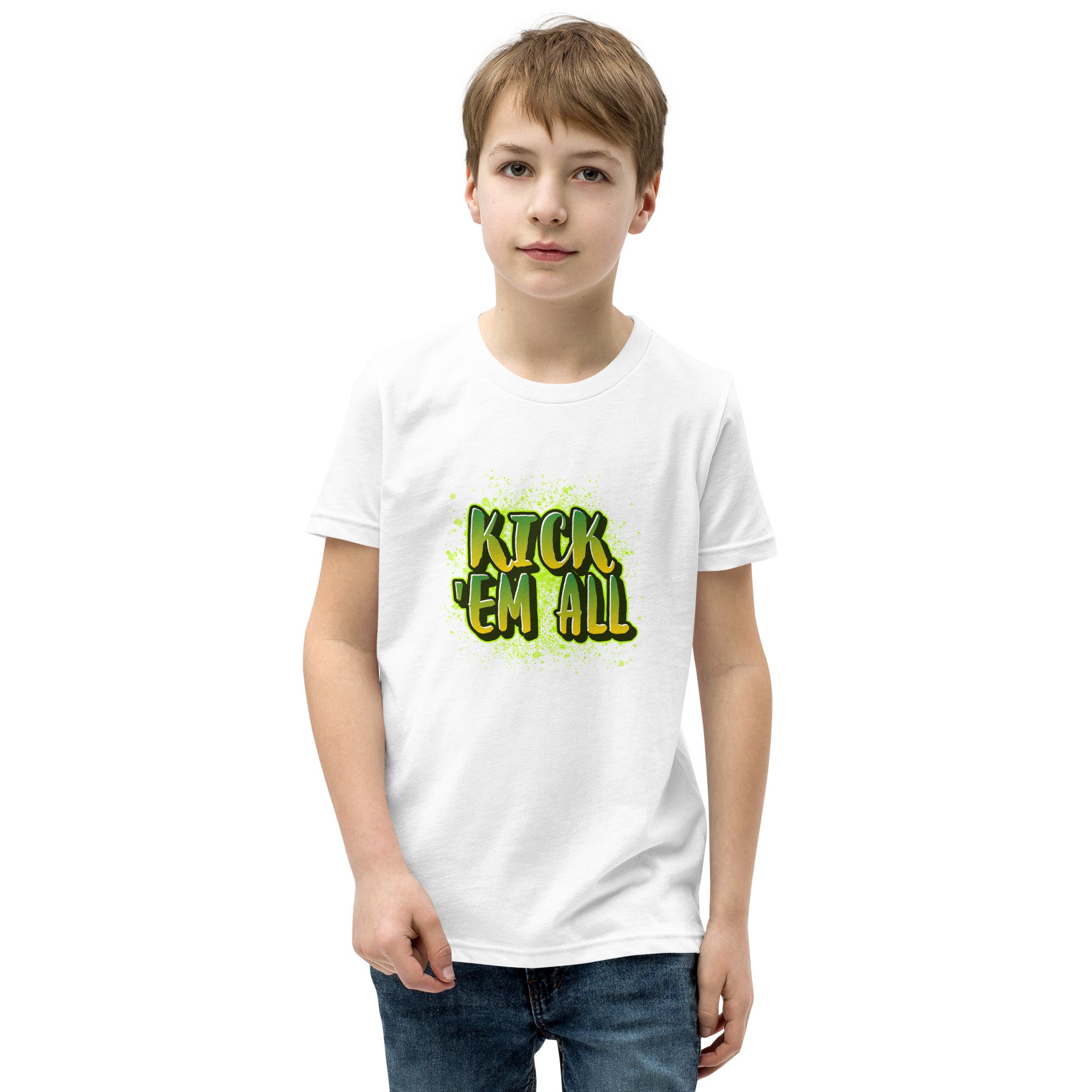 Kick'em all - Youth Short Sleeve T-Shirt