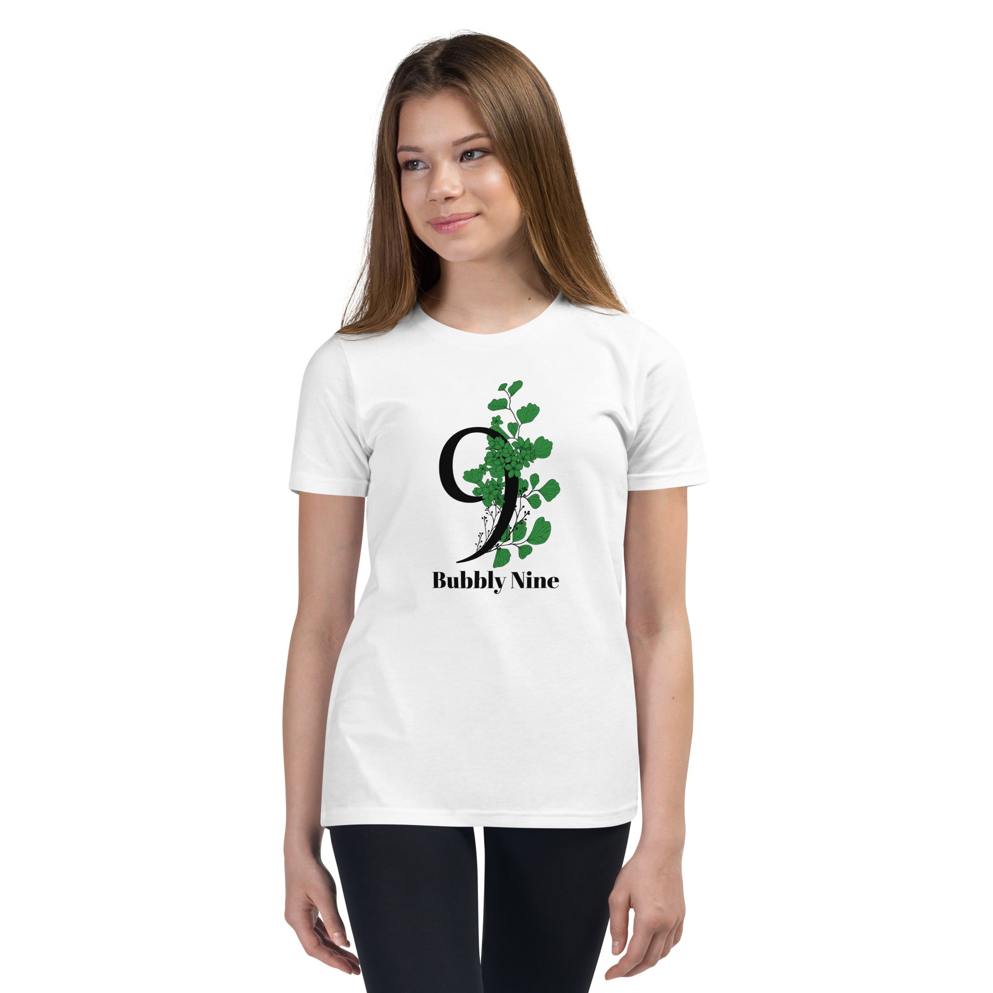 Bubbly Nine - Youth Short Sleeve T-Shirt