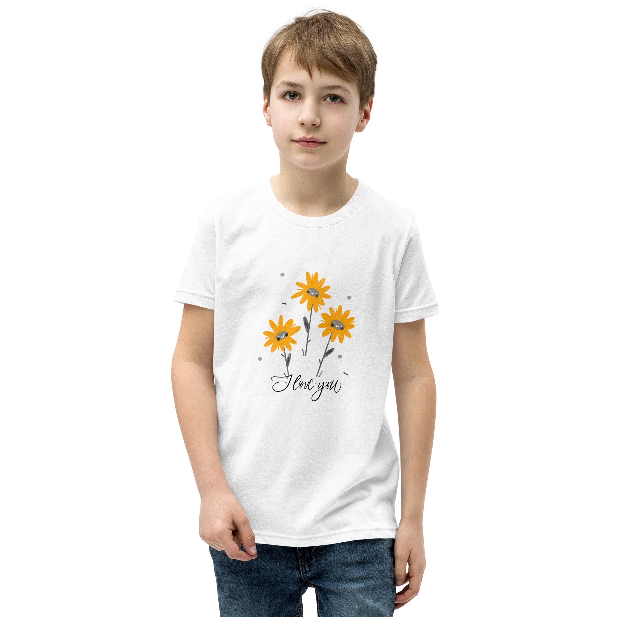 I love You - Youth Short Sleeve T-Shirt