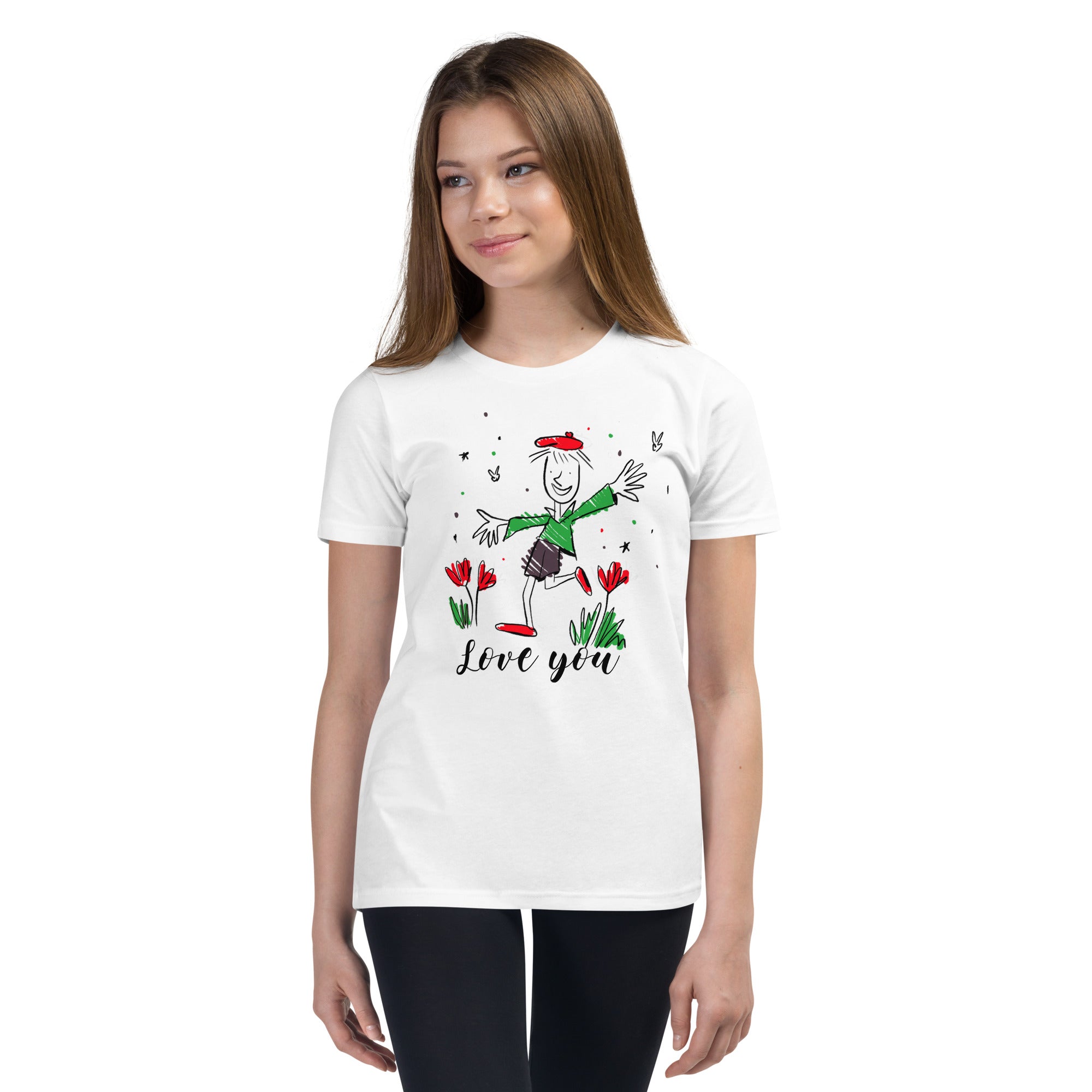 Love you - Youth Short Sleeve T-Shirt